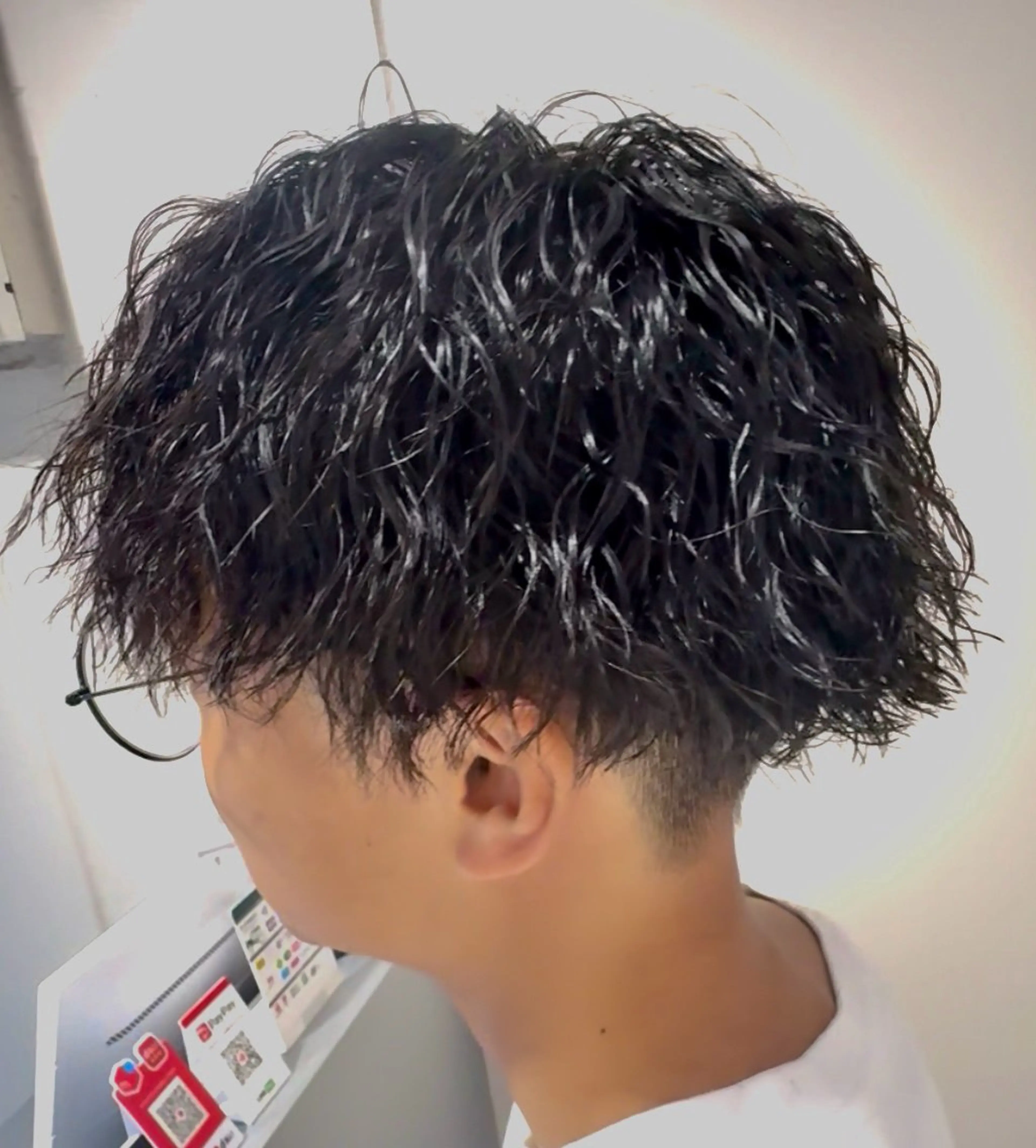 パーマ メンズ カット パーマ 👑駅近メンズサロン パーマ特化北千住👑のヘアスタイル