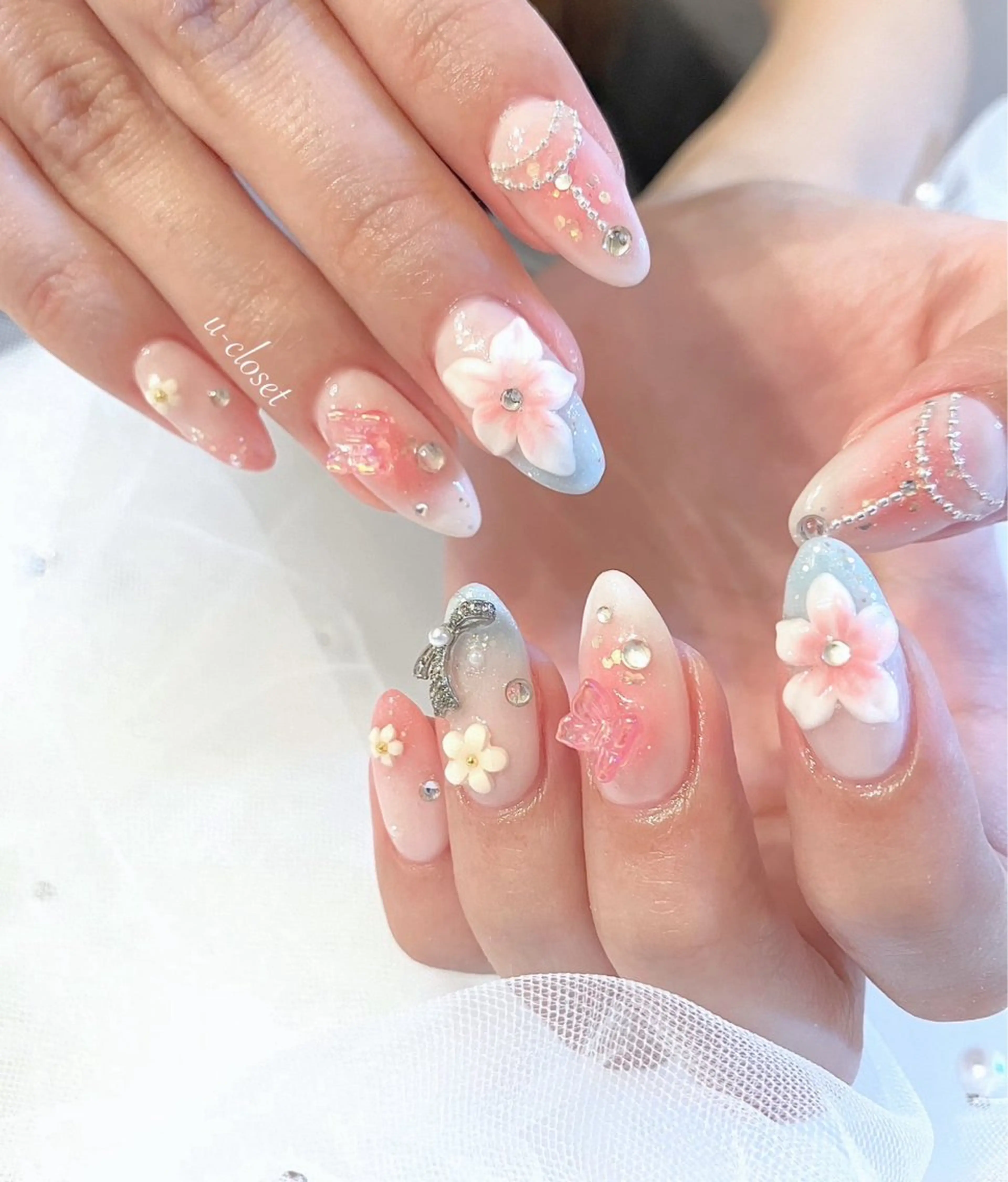 ネイル ハンドネイル u closetのネイルデザイン