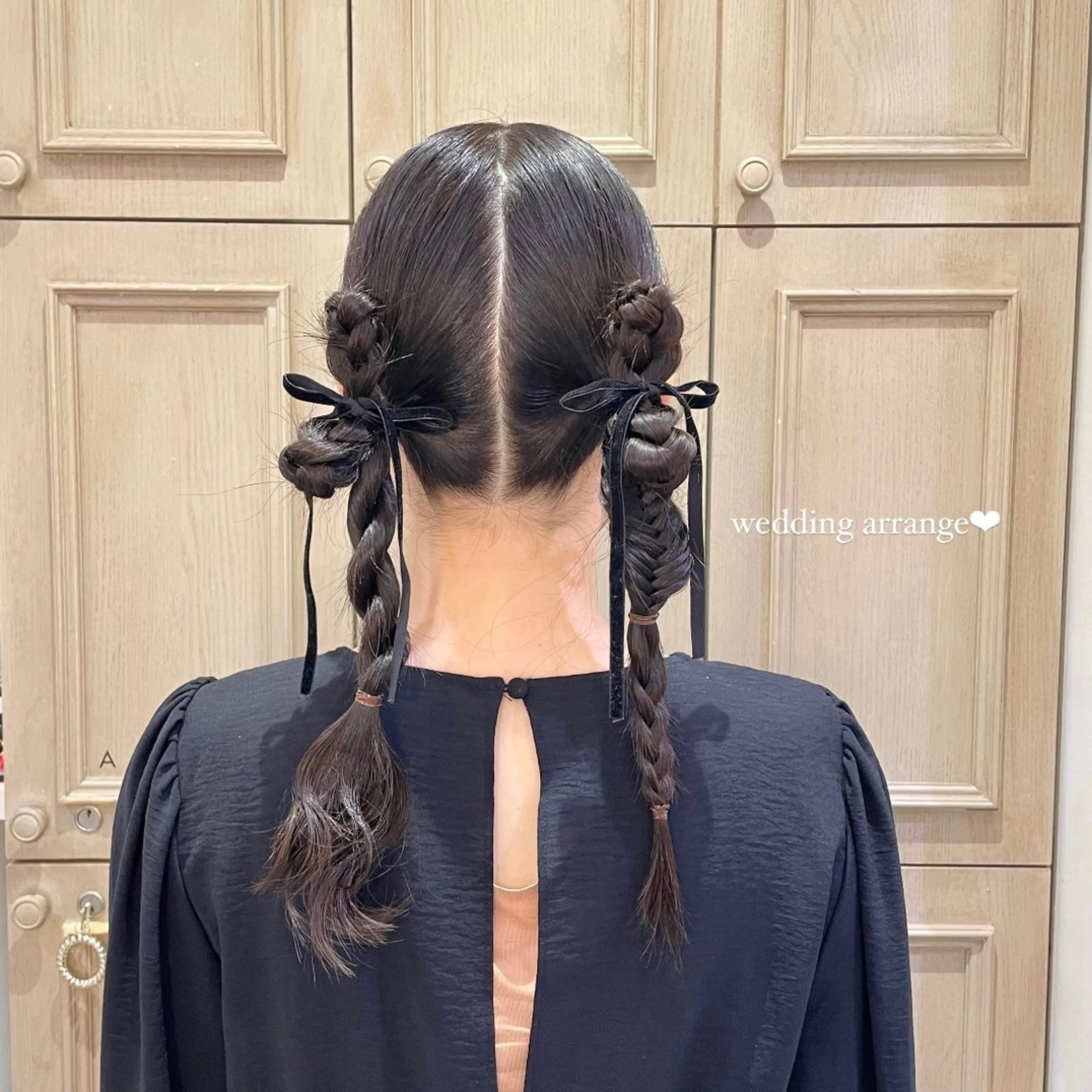 ヘアアレンジ ハイトーンカラー/ 長さだし🐇きょうかのヘアスタイル