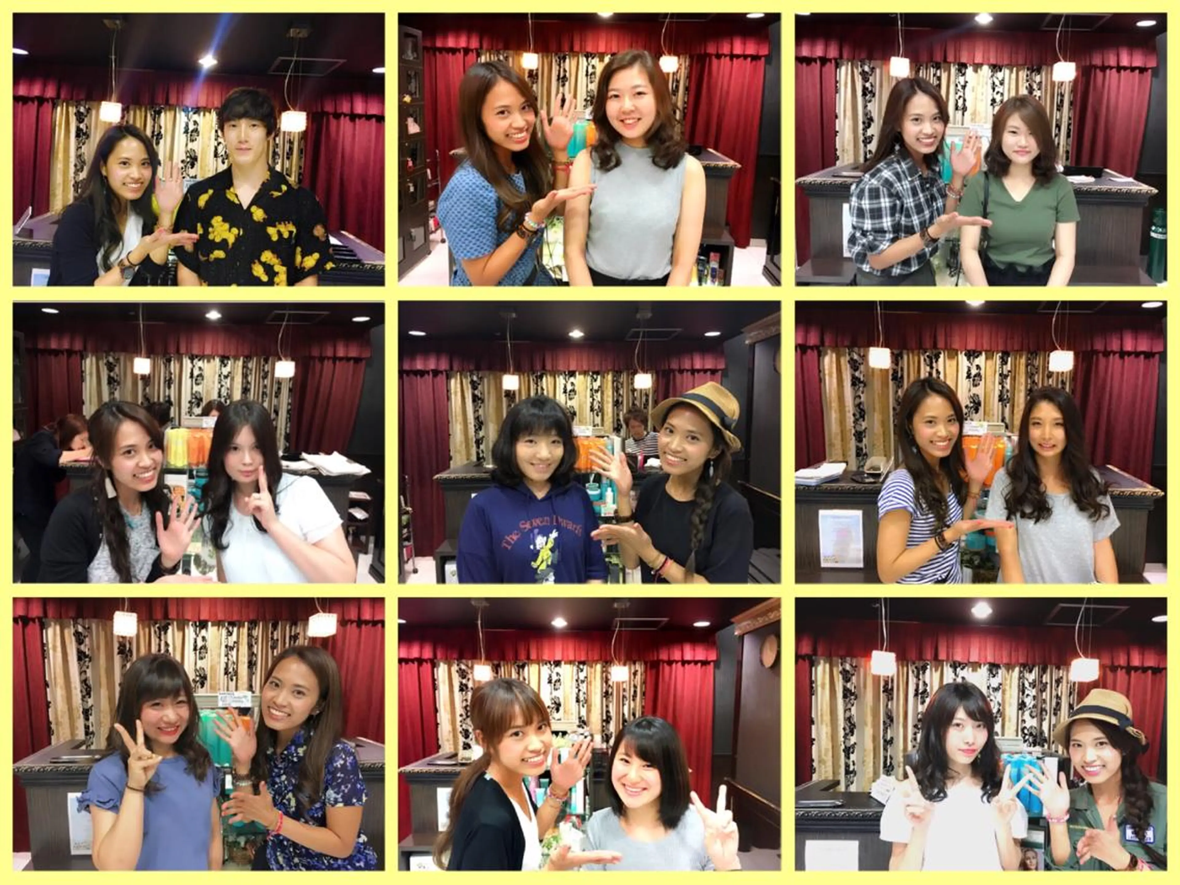 ショート ミディアム セミロング ロング カラー パーマ boutique misakiのヘアスタイル