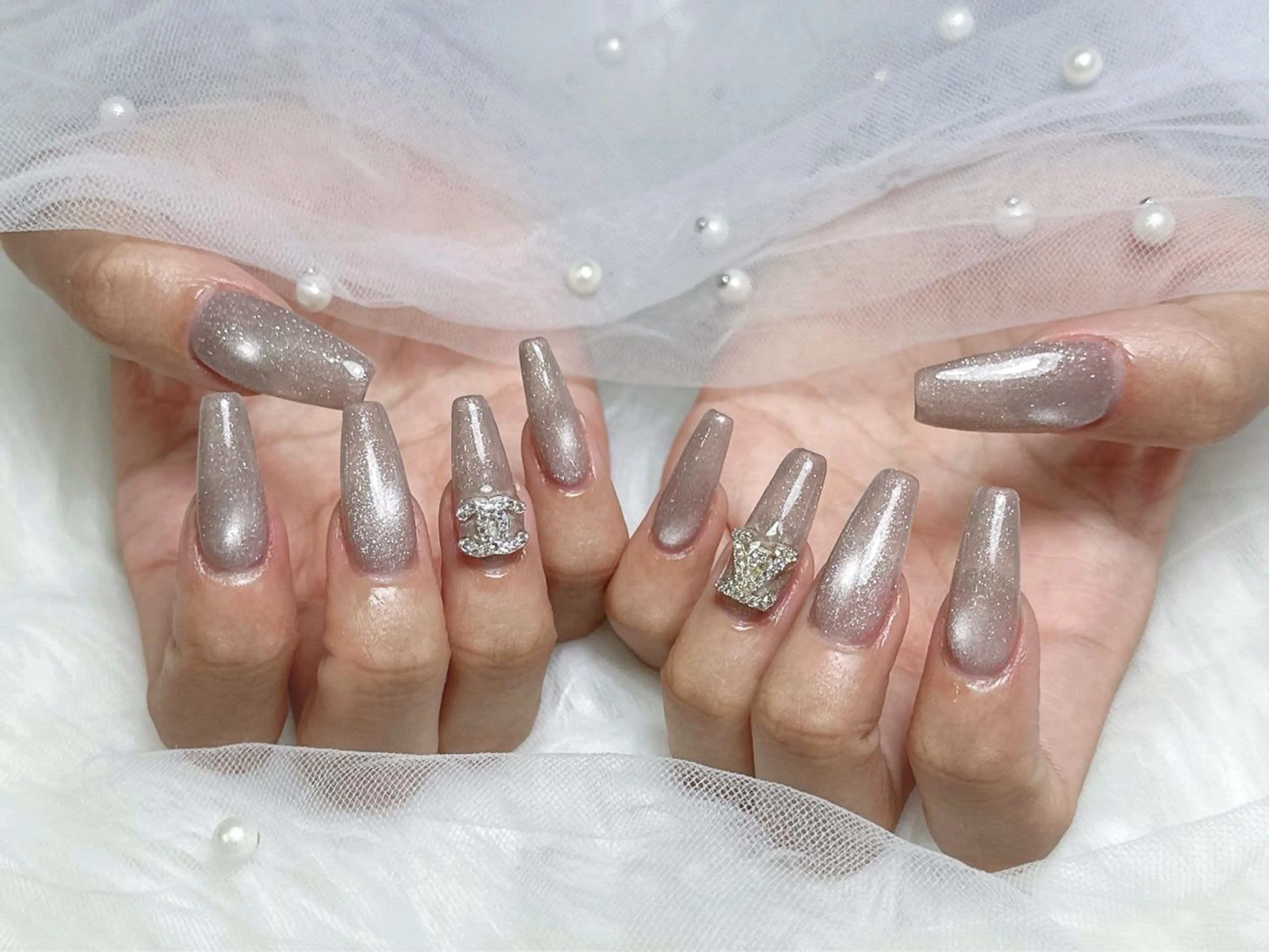 ネイル ハンドネイル 【Eclat エクラ】nail&beauty所属・Eclat〔エクラ〕 MOEKA𝜗𝜚*のネイルデザイン