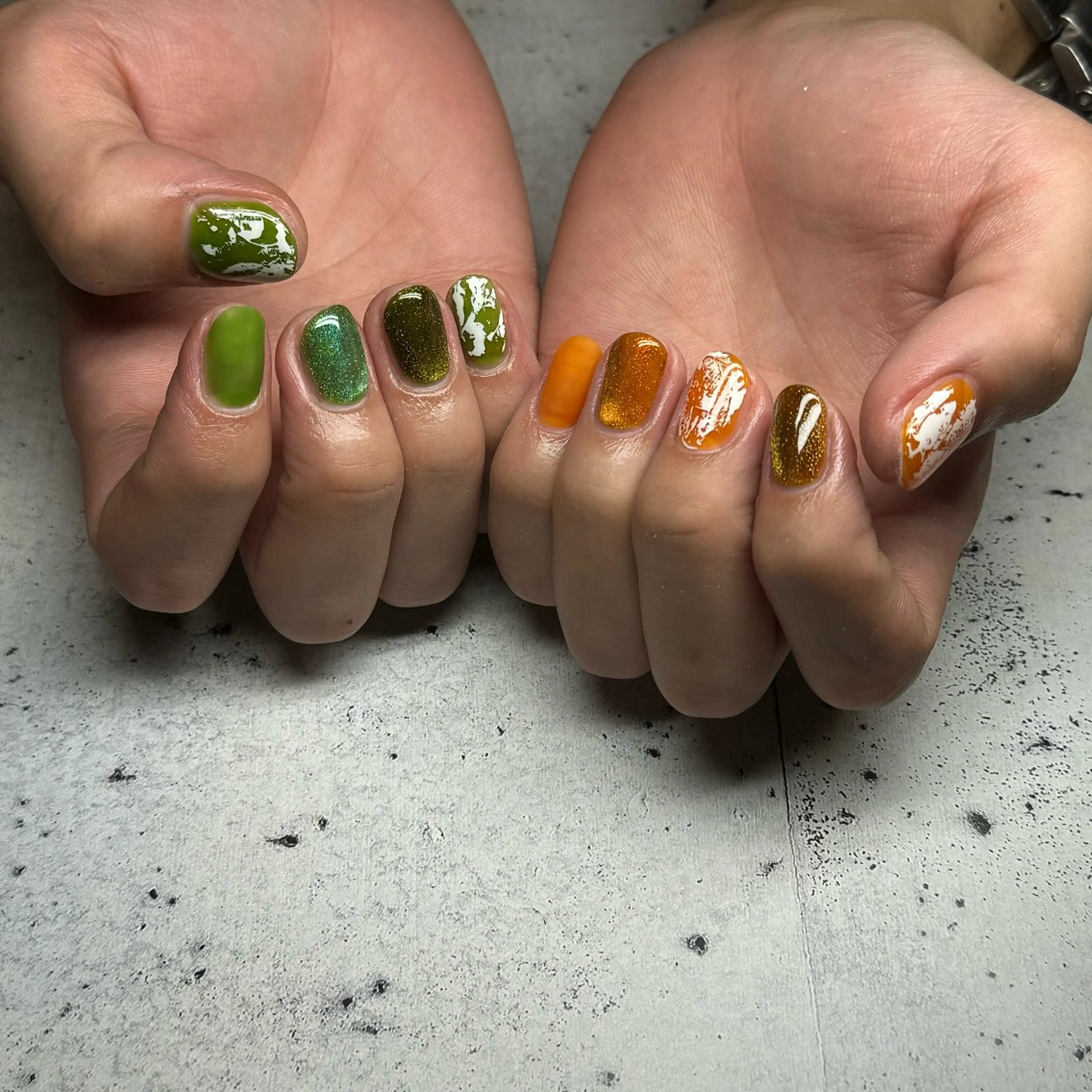 メンズ ネイル メンズネイル ハンドネイル 𝐫𝐚𝐢 𝐧𝐚𝐢𝐥の眉毛・アイブロウイメージ