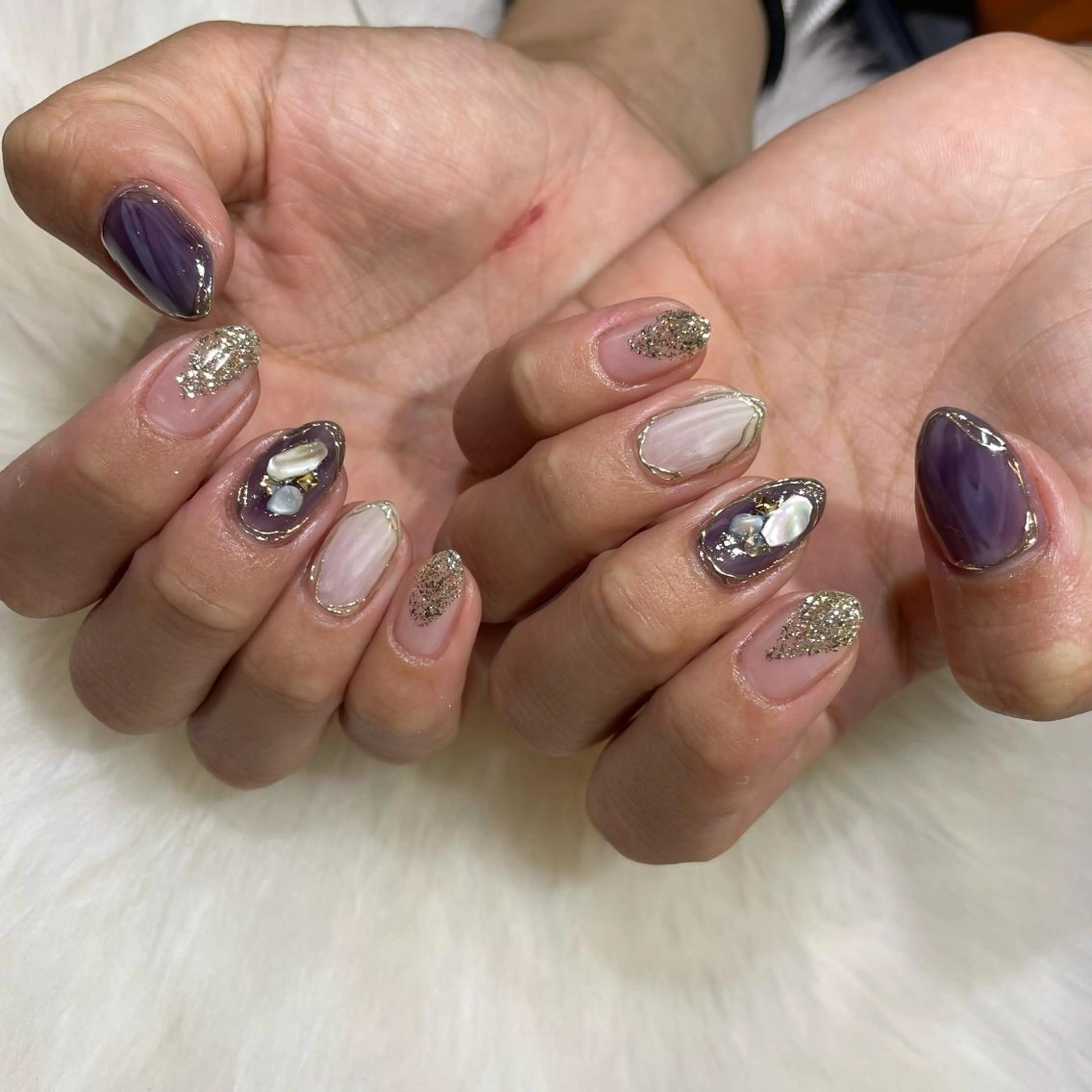 ネイル 水戸 彩夏のネイルデザイン