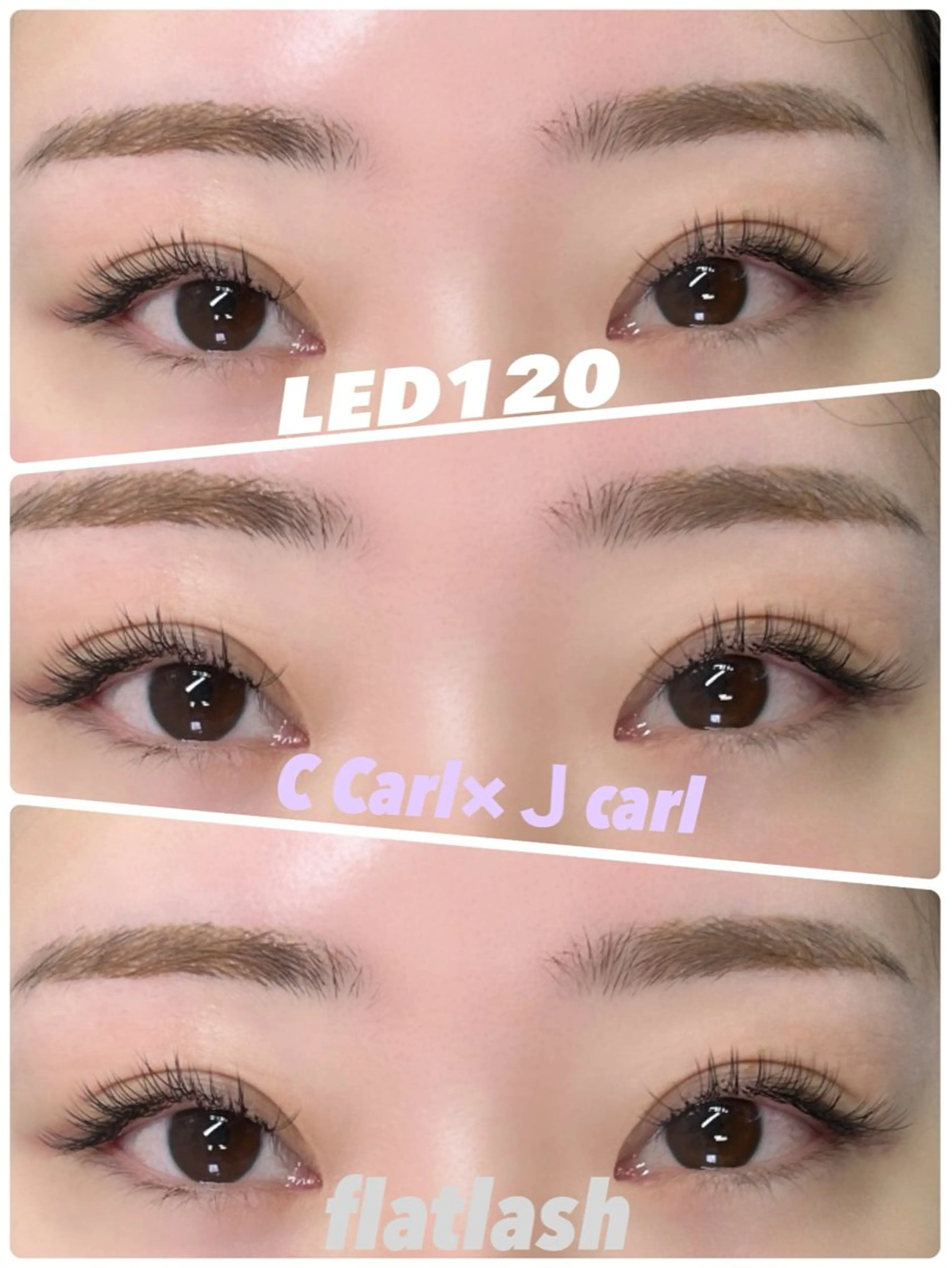 12月限定大人気menu❣️上下エクステup（120）×under（40）LED変更可能🉑の写真