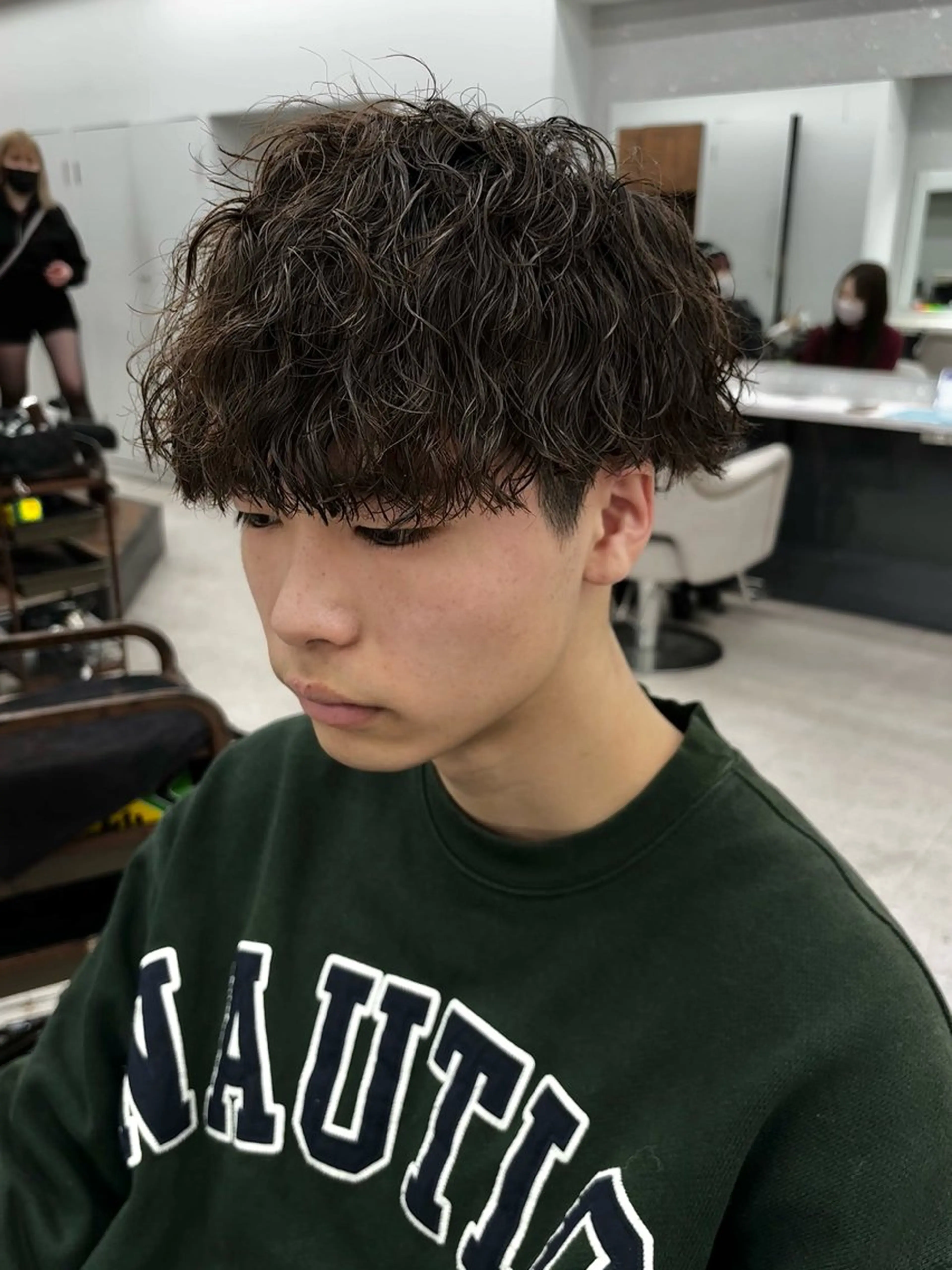 パーマ メンズ 🍐シャドウパーマ メンズ特化/守岡🍐のヘアスタイル