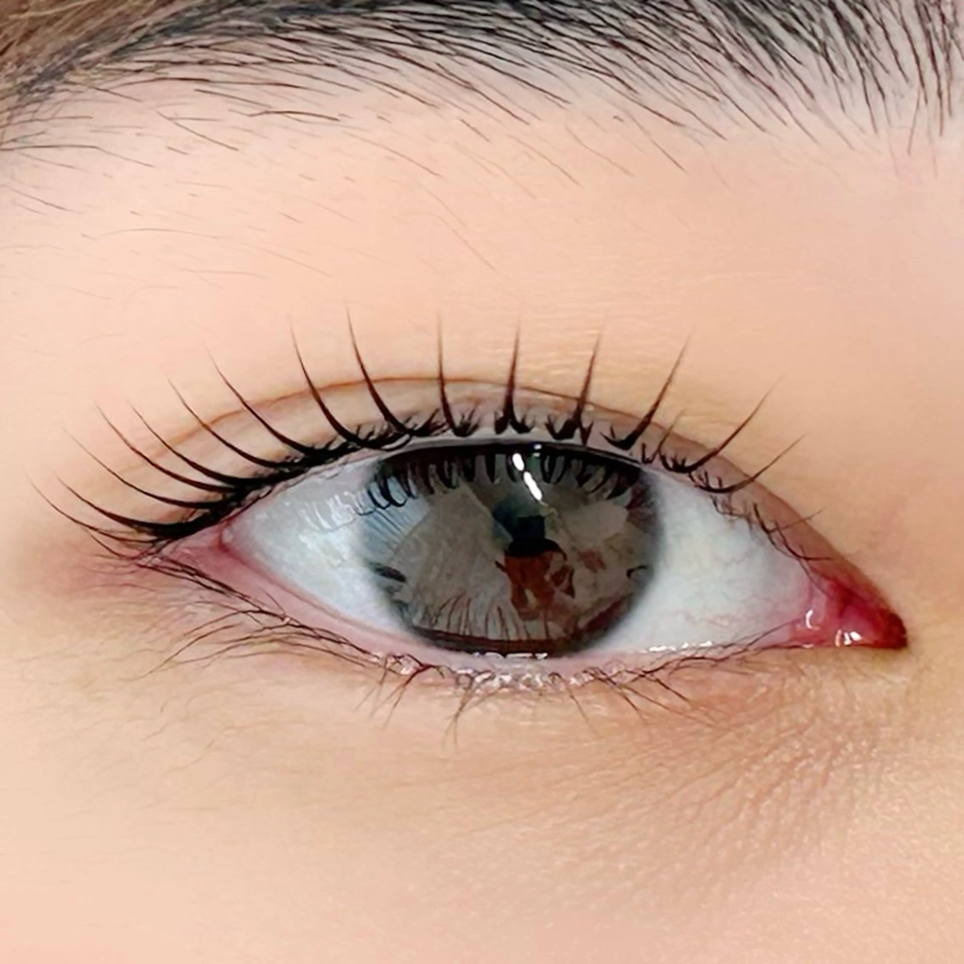 マツエク・マツパ パリジェンヌラッシュリフト 一重×まつ毛パーマ BellFlower Aki（眉・まつげ）のマツエク・マツパデザイン