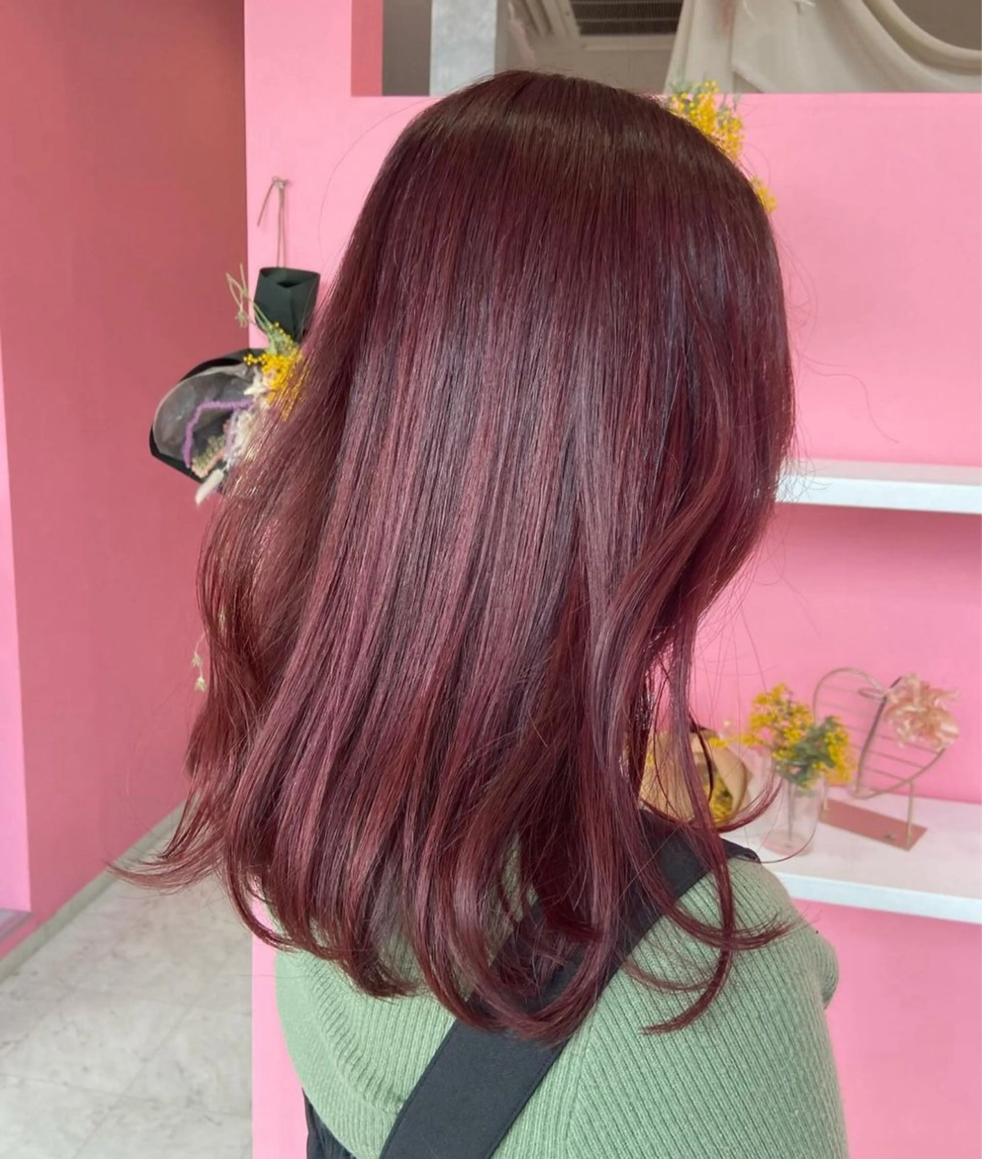 カラー yulf所属・yulf ユルフのヘアスタイル