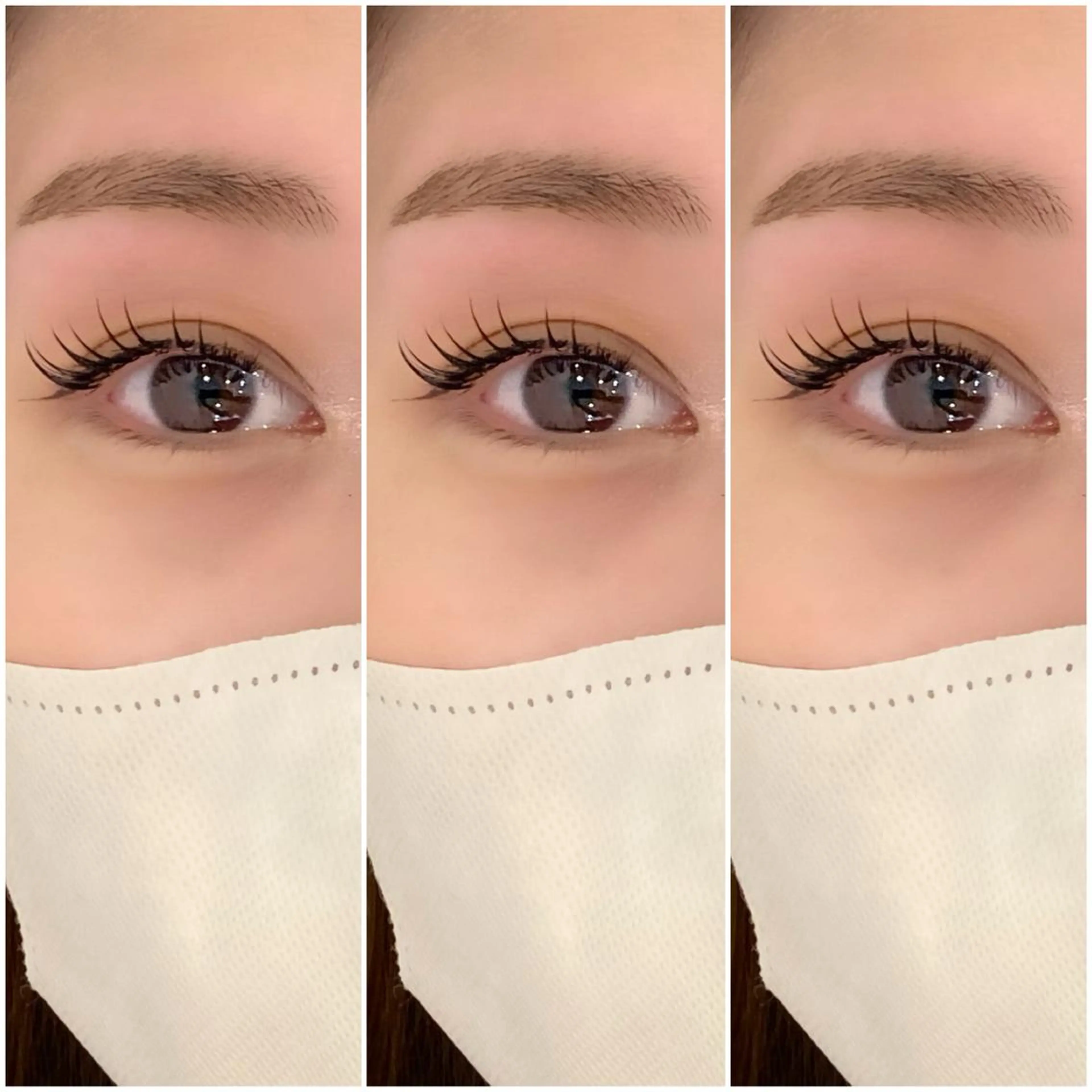 💜セットメニュー💜高品質マツエク上100本までつけ放題＋アイブロウ美眉デザイン（WAX脱毛）（マツエク本数変更可）の写真