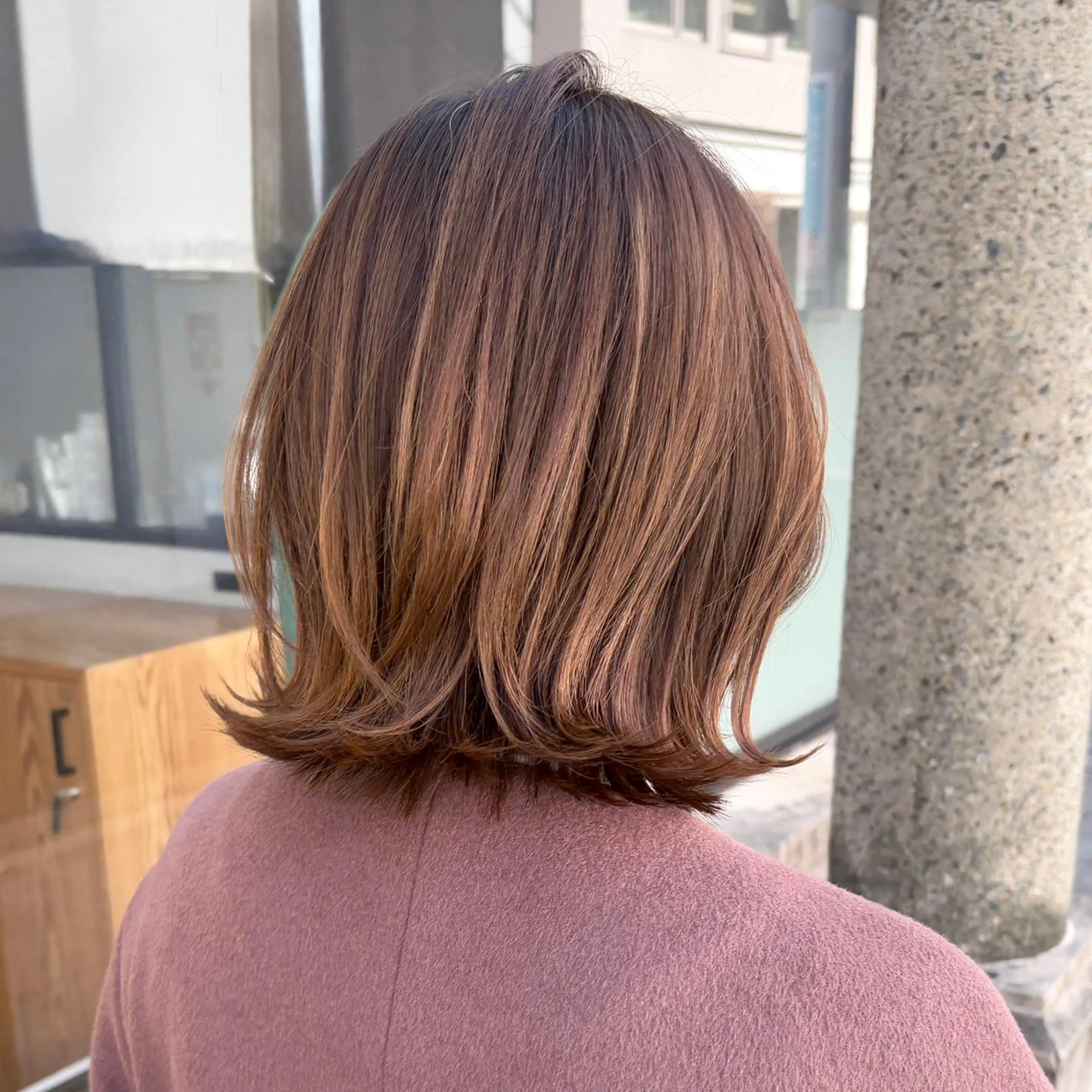 ショート カラー ハイライトカラー ハイライト ヘアカラー トリートメント DX SHARE SALON所属・matka白髪ぼかし 大人ヘア/KEIKOのヘアスタイル