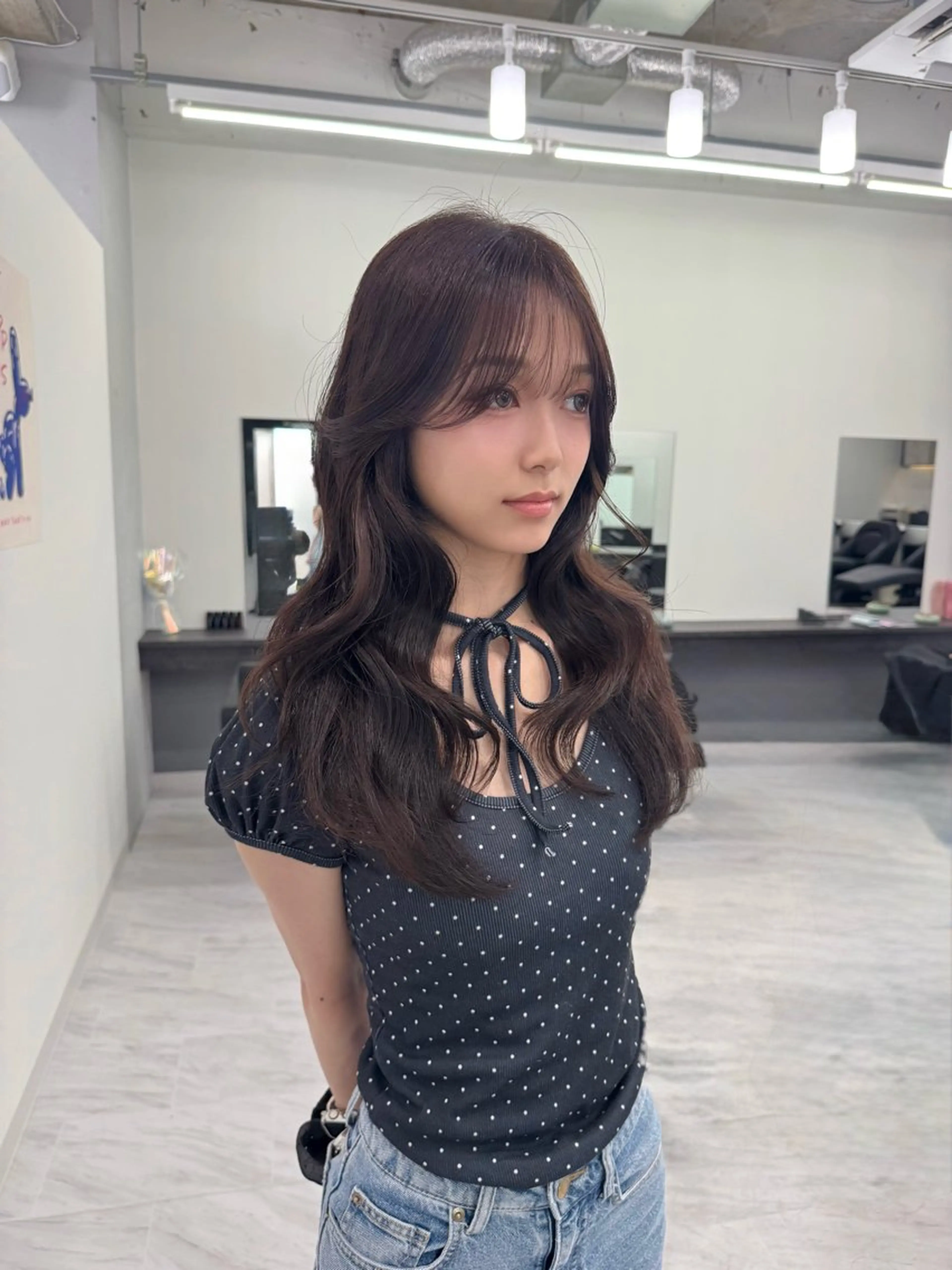 ロング カット ヘアカラー トリートメント レイヤー・ブリーチ kiyotoshiのヘアスタイル