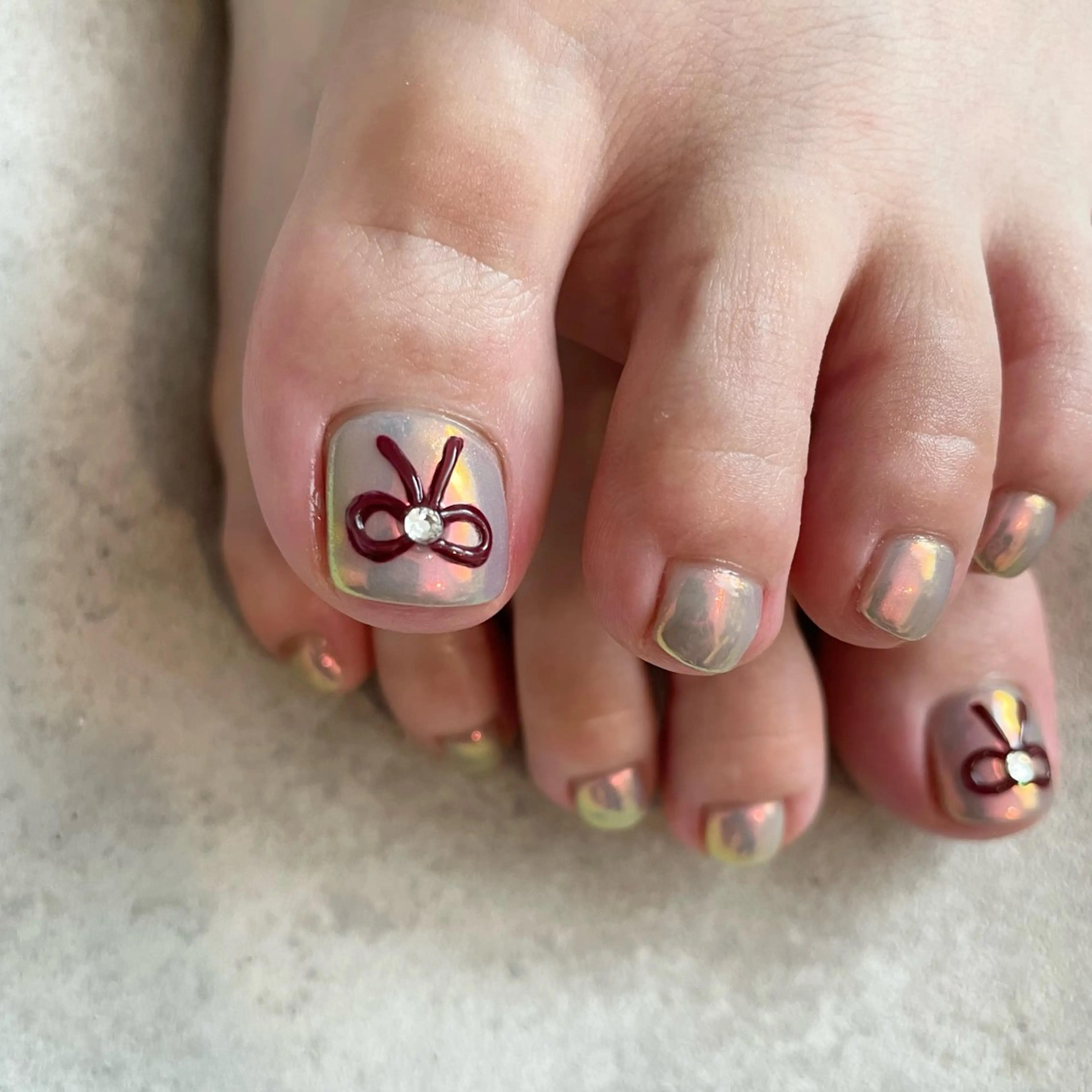 ワンカラーにアートを少し＊natural design＊【オフ込】の写真