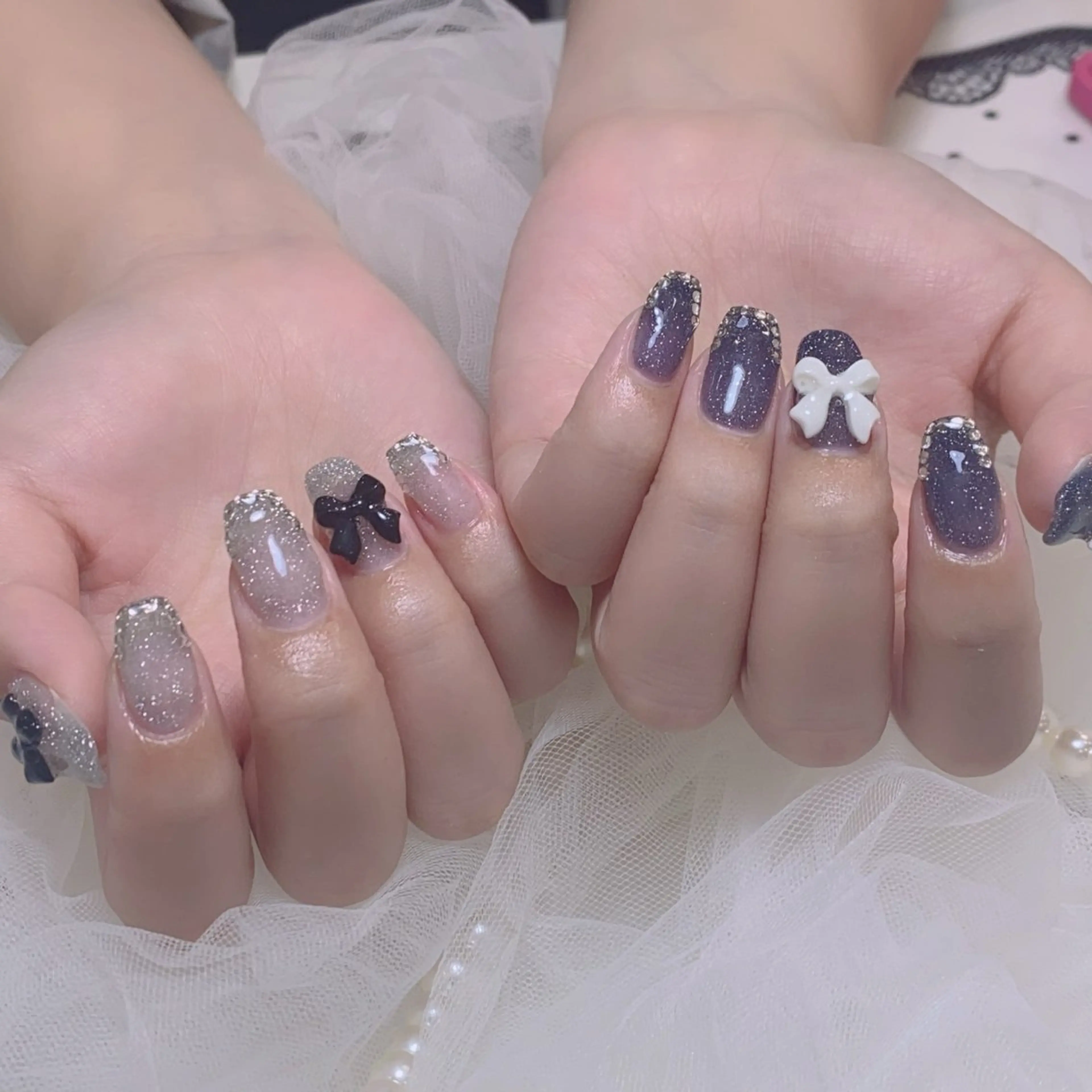 ネイル フラッシュネイル ハンドネイル ハンドケア Riona 🌸上野のネイルデザイン