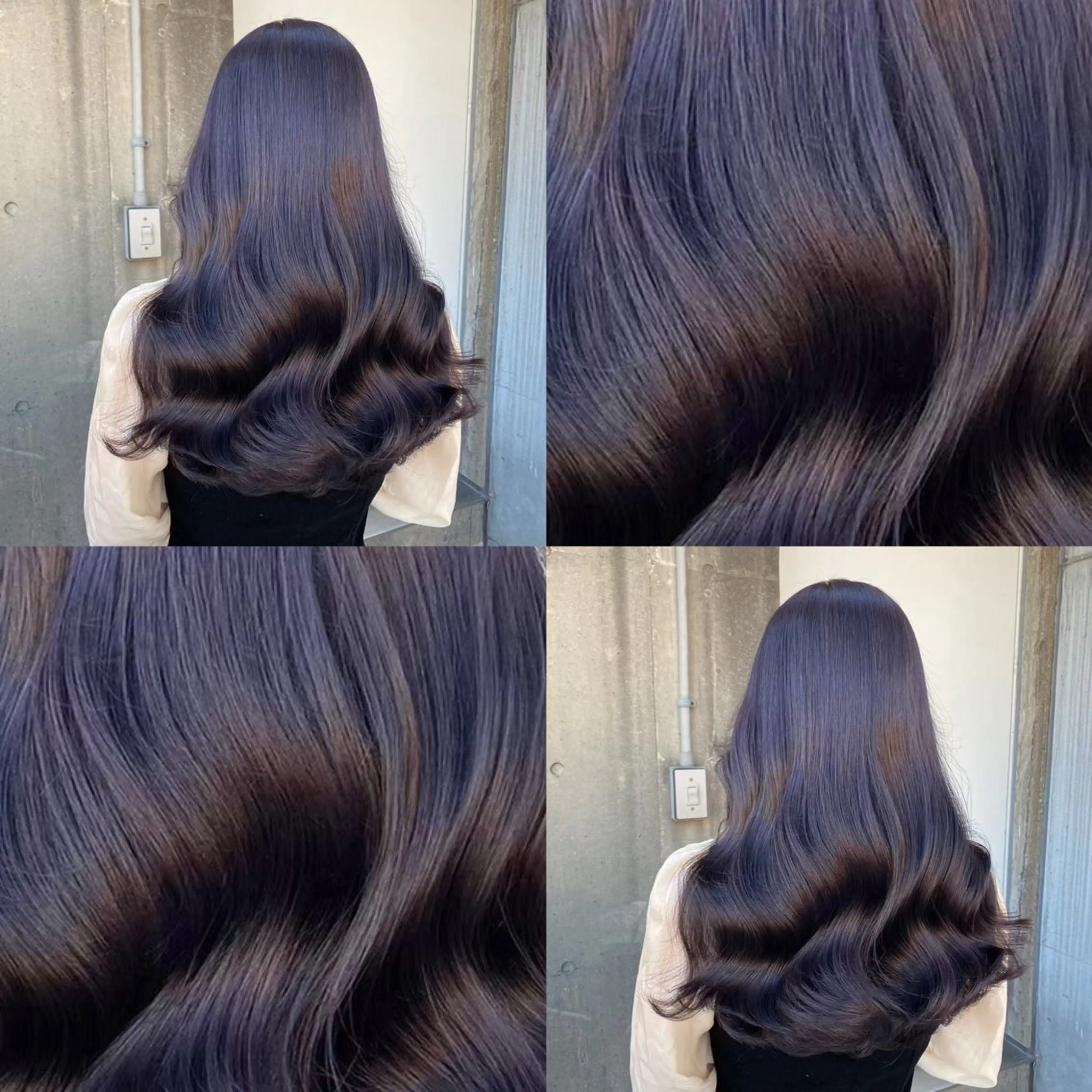 セミロング カラー ヘアカラー トリートメント ヘッドスパ ヘアセット 💖SAE💖 銀座美容師のヘアスタイル