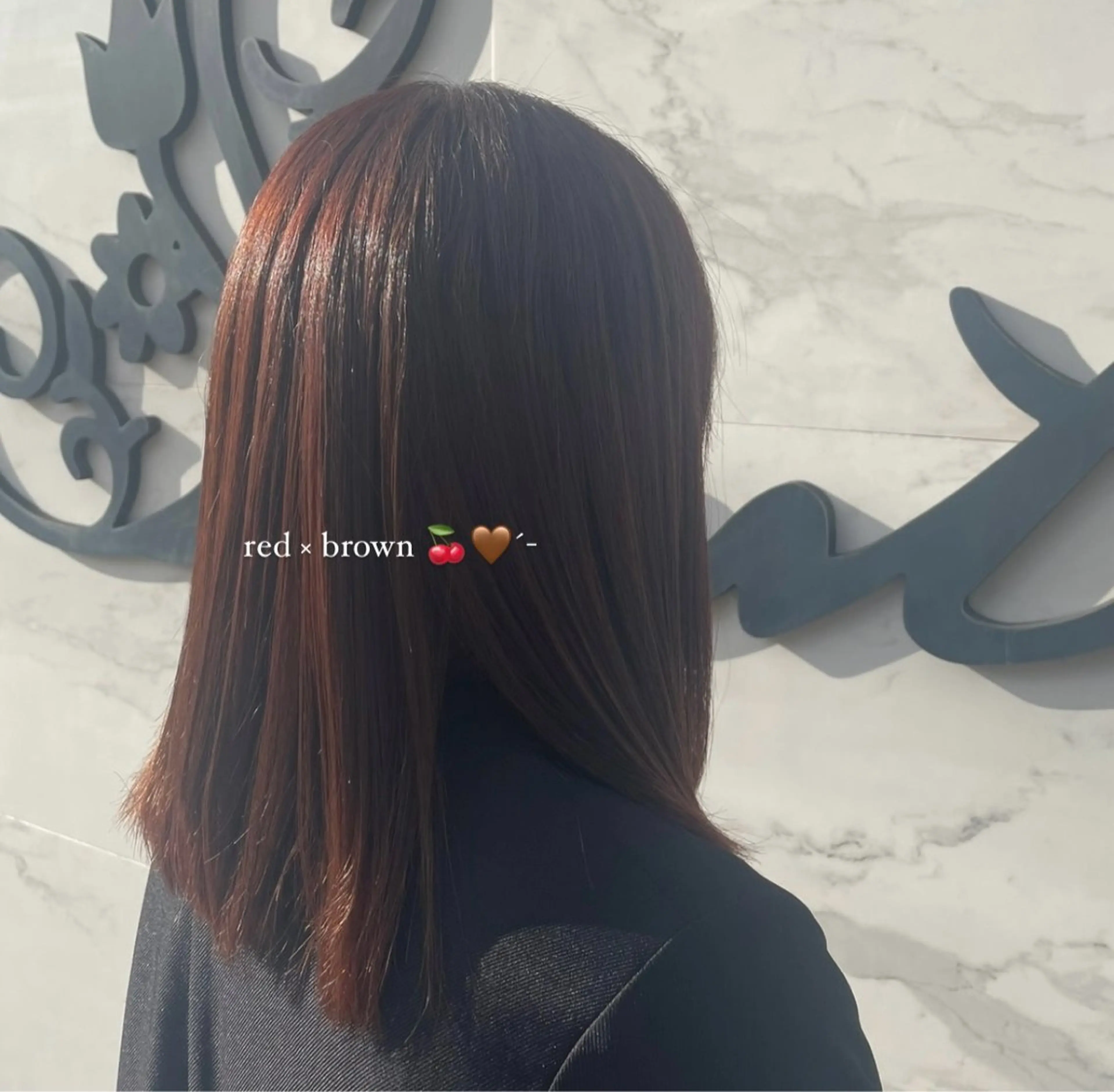 カラー 原田 雪花凜のヘアスタイル