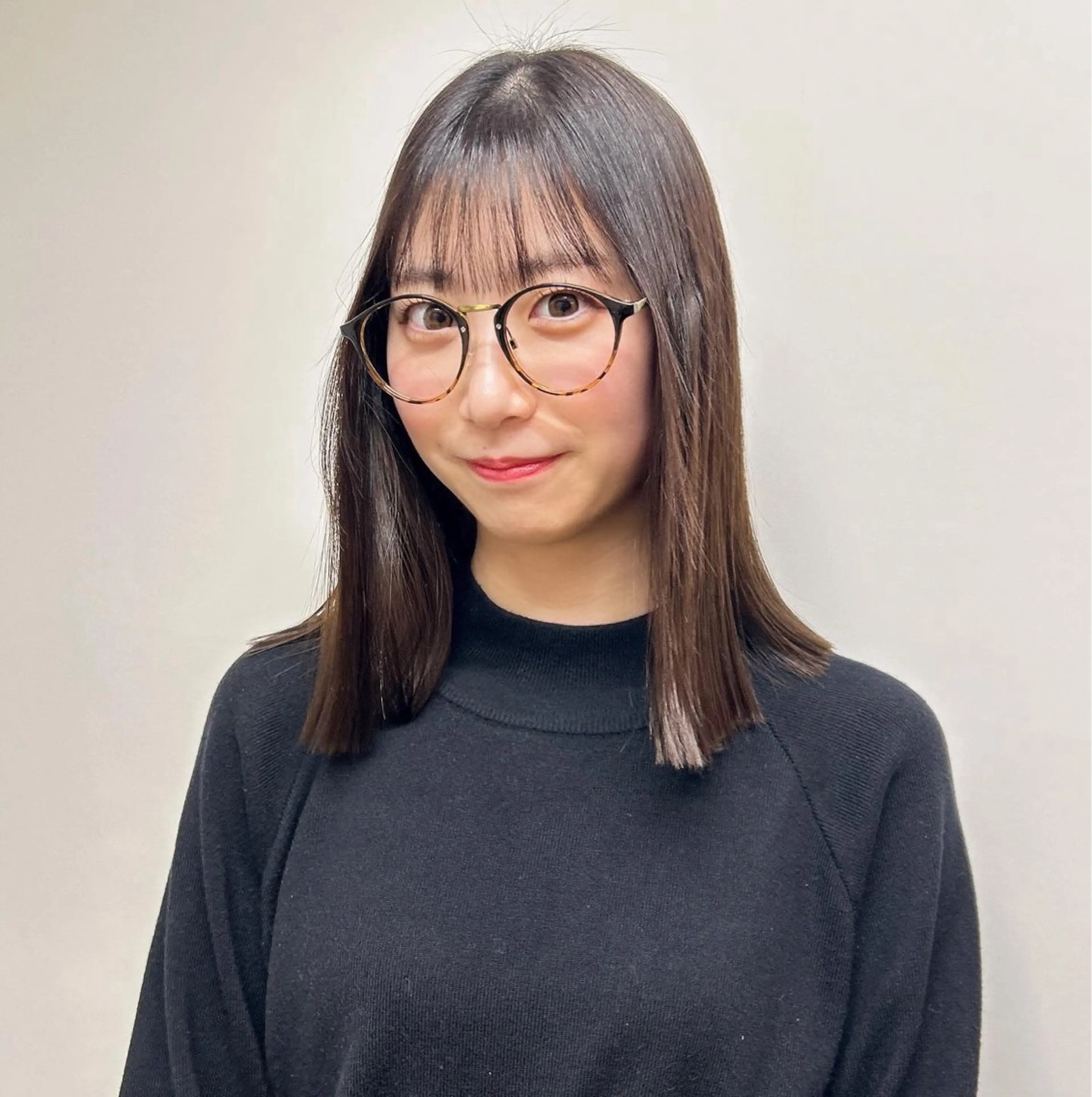 セミロング カラー カット トリートメント 伶風/デザインカット /ボブ/透明感カラーのヘアスタイル