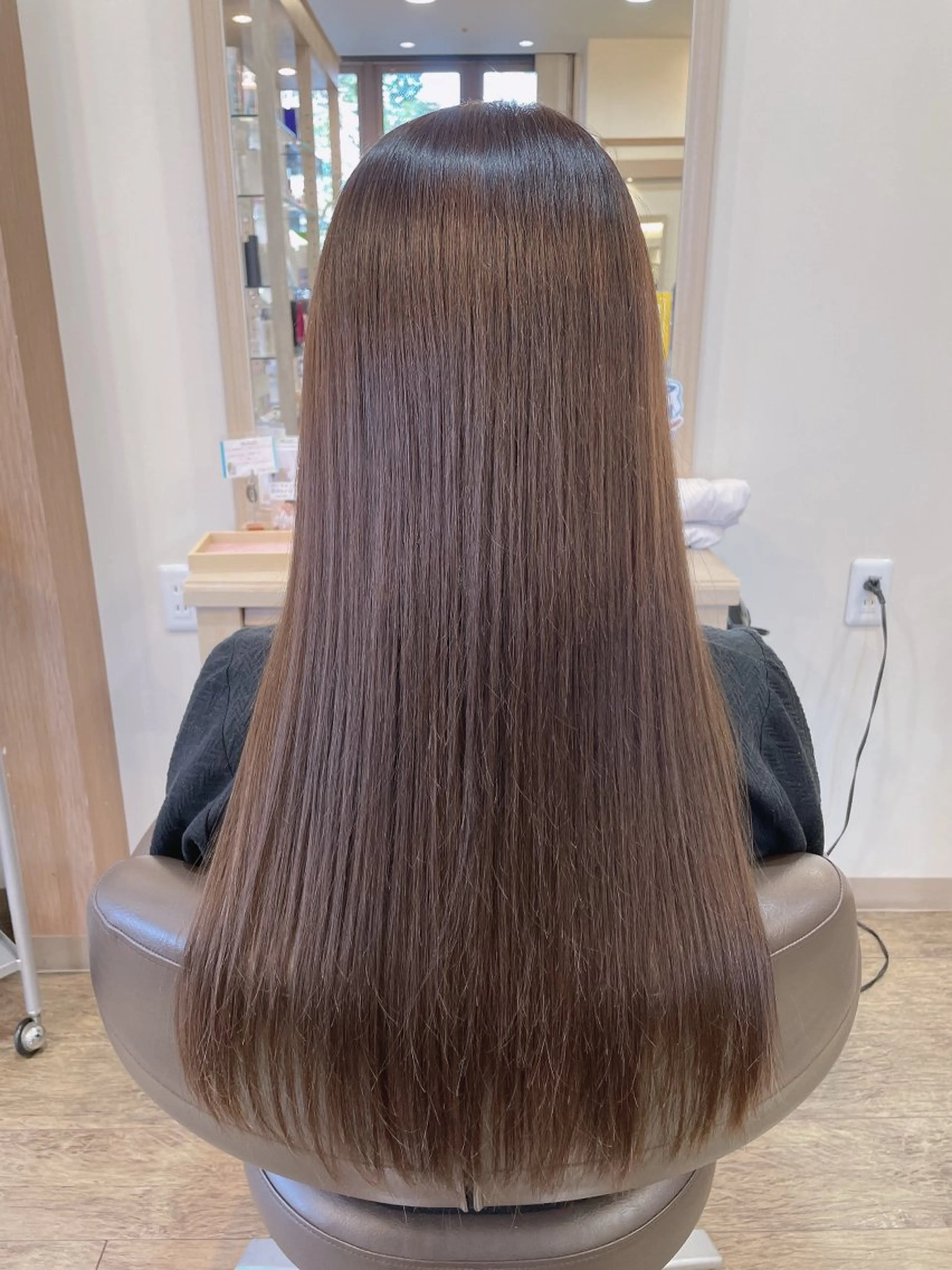 【本格髪質改善】酸性ストレートフォルムメイク+カット★ロング料金なしの写真