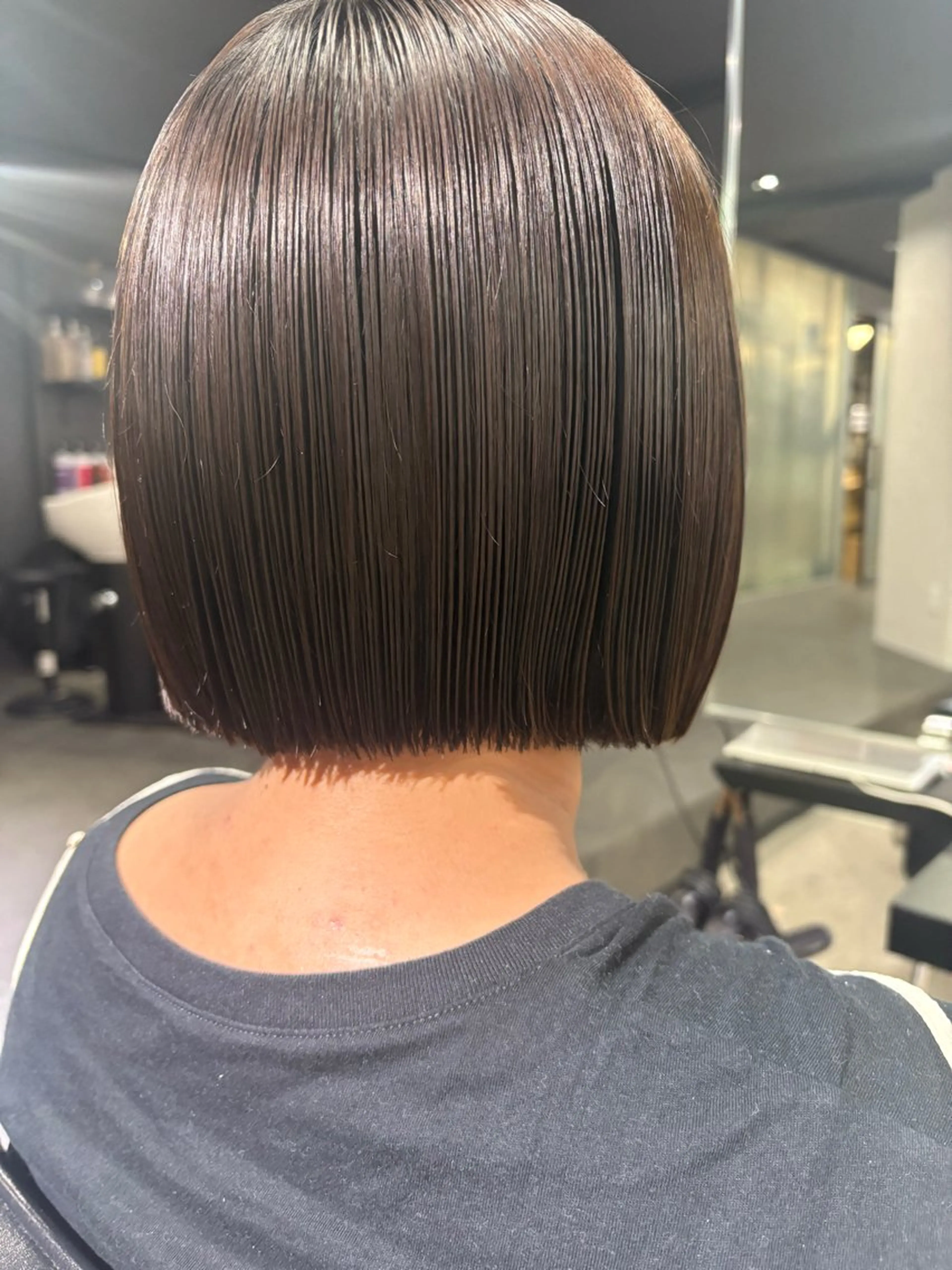 ミディアム カット デザインカラー/ハイ トーン/konomiのヘアスタイル