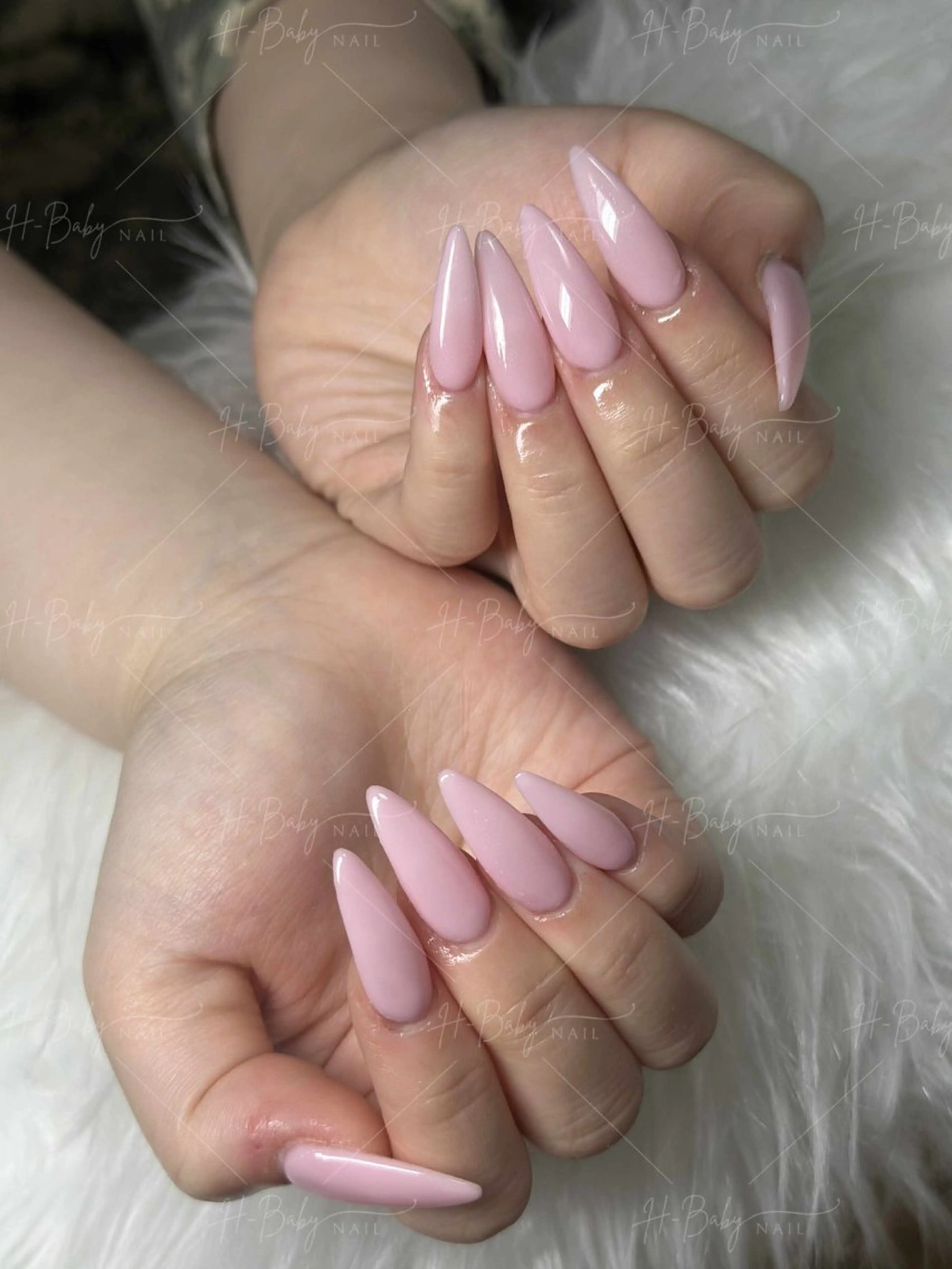 ネイル フレンチネイル ジェルネイル ハロウィン キラキラネイル 韓国ネイル ハンドネイル H.baby Nail Salonのネイルデザイン