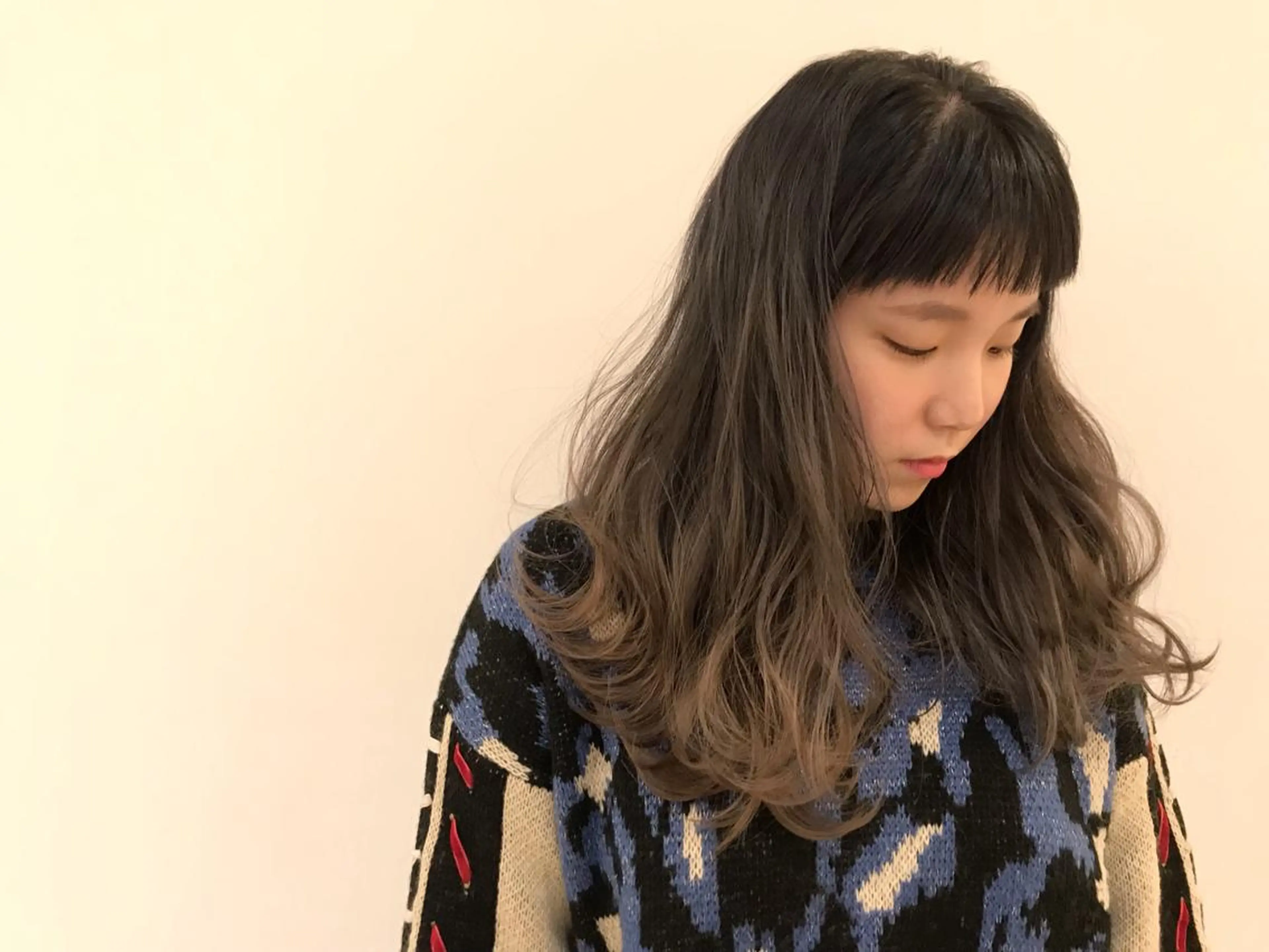 ロング シールエクステ⭐️ オオミタクヤのヘアスタイル