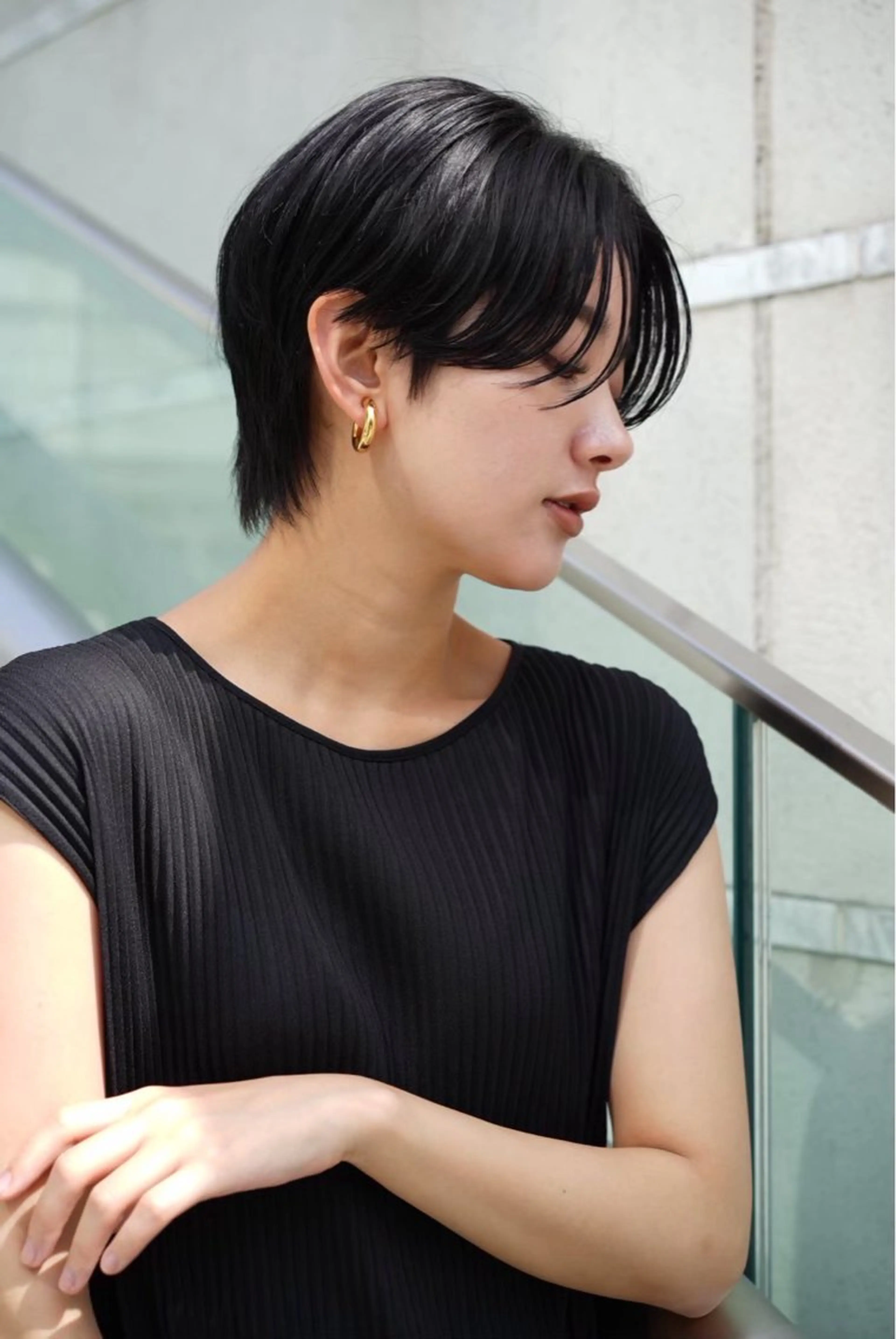 ショート 伊藤 陸/soigneのヘアスタイル