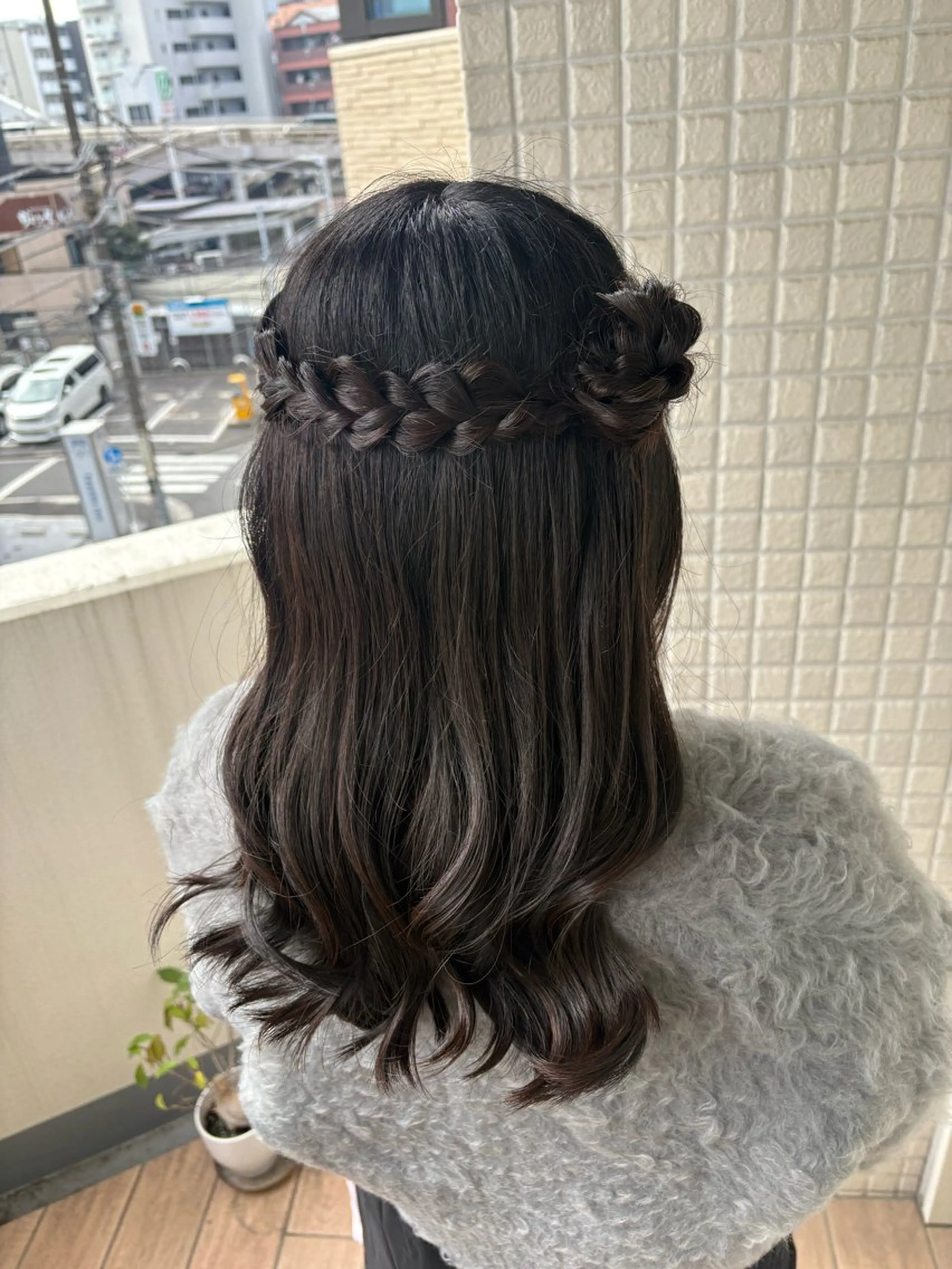 ミディアム ヘアセット ☀️個性派/横浜パ ーマ/暖色/ミミのヘアスタイル