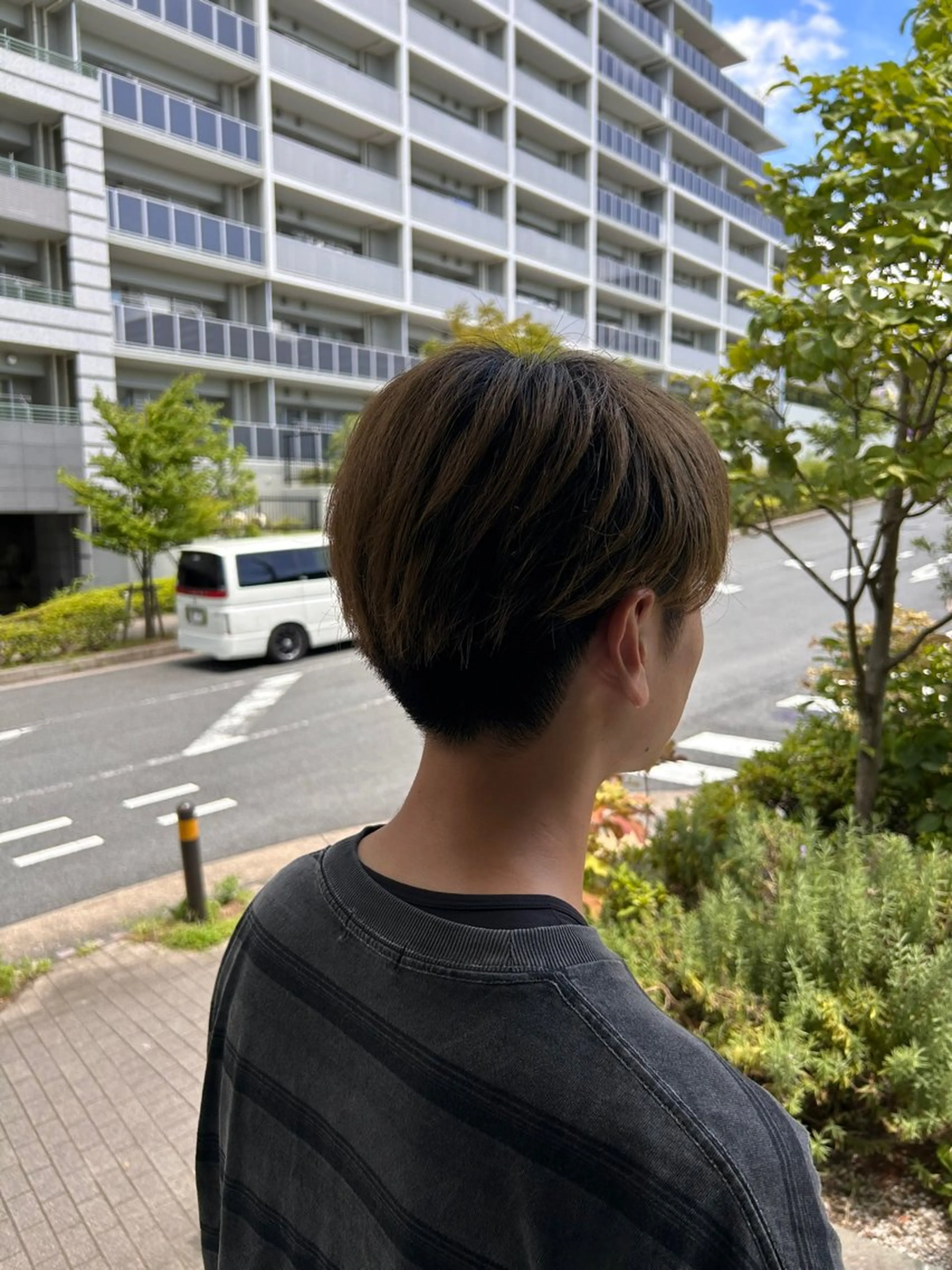 メンズ カット コテ巻きパーマ/ 韓国レイヤー/ナオのヘアスタイル