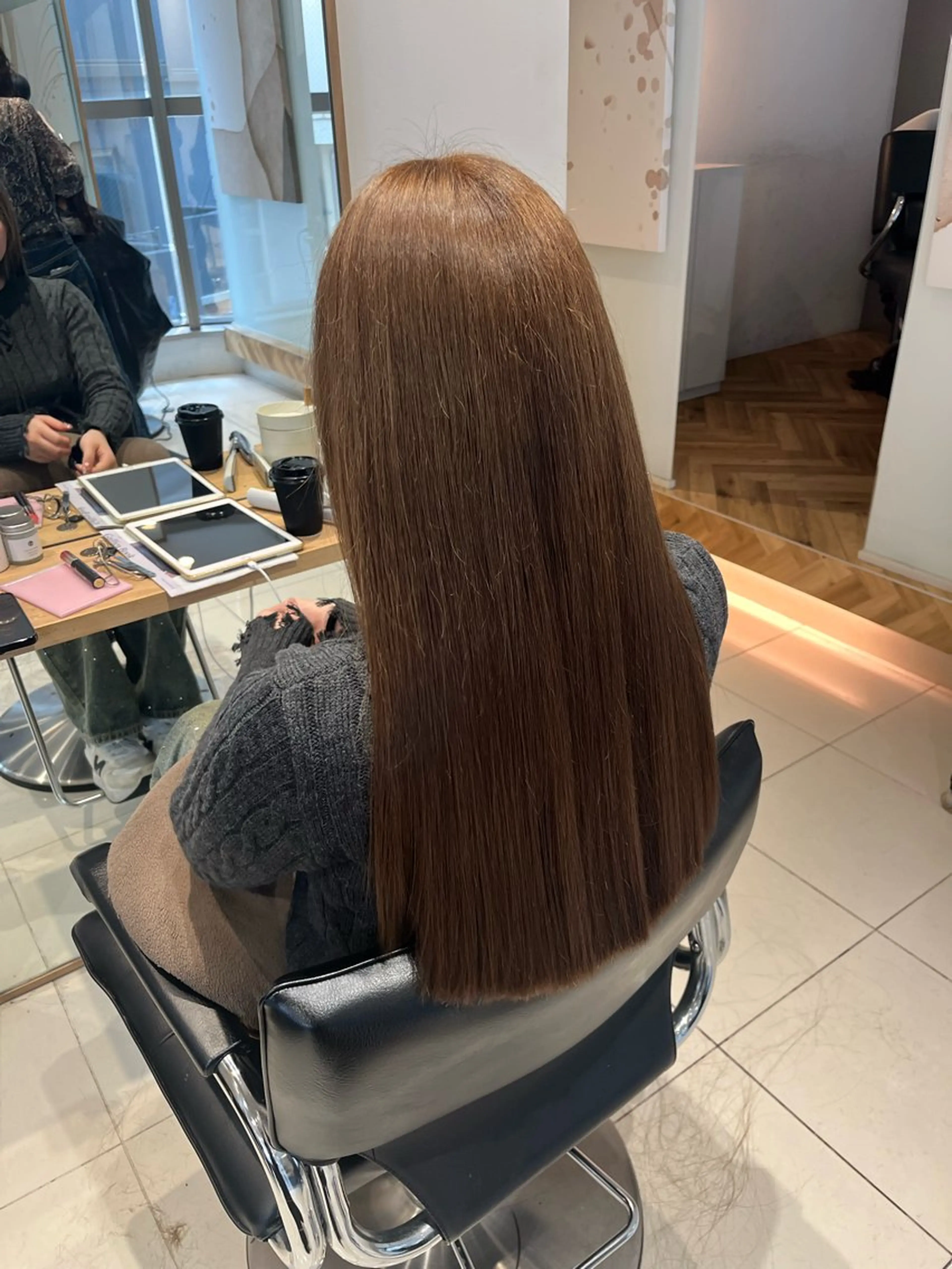 🧸《ブラウンカラーメニュー》【ワンカラー】+口コミで1STEPトリートメントの写真