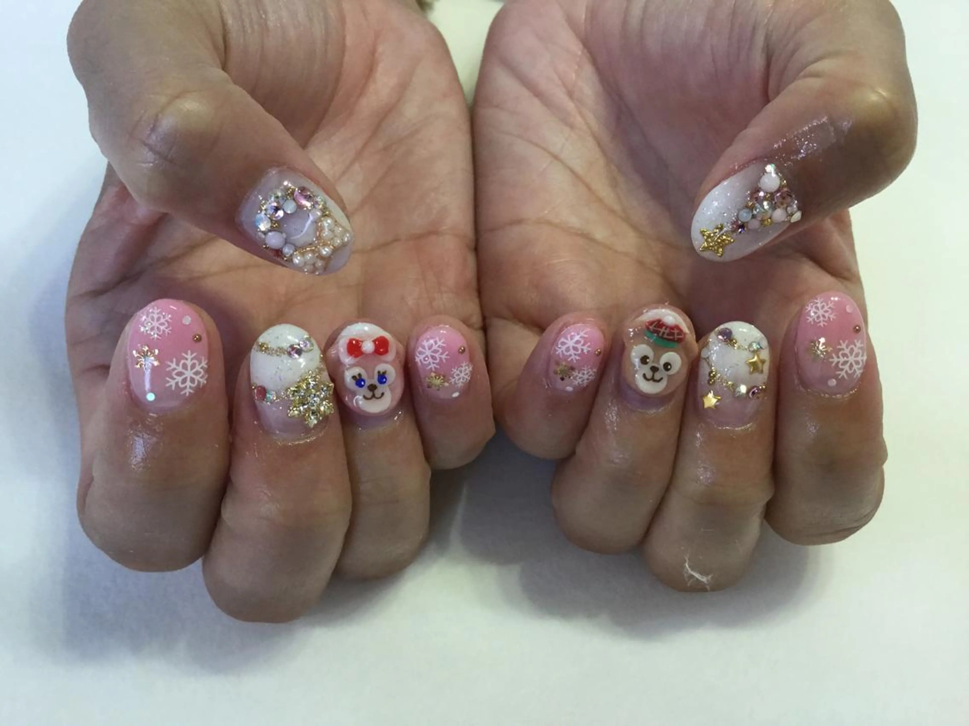 ネイル 💎🐰 saki. m 🐰💎のネイルデザイン