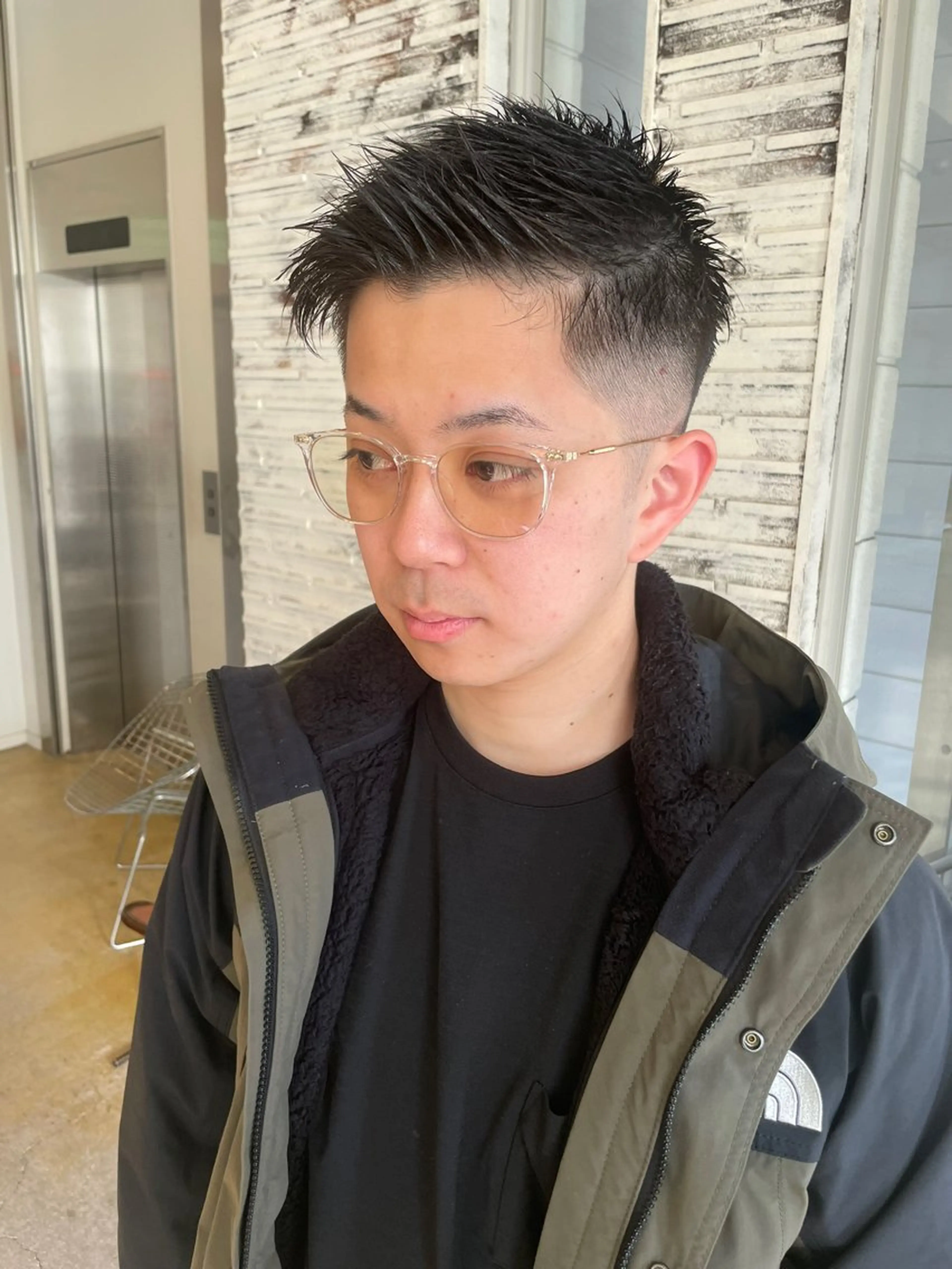 ショート メンズ パーマ特化 motooのヘアスタイル