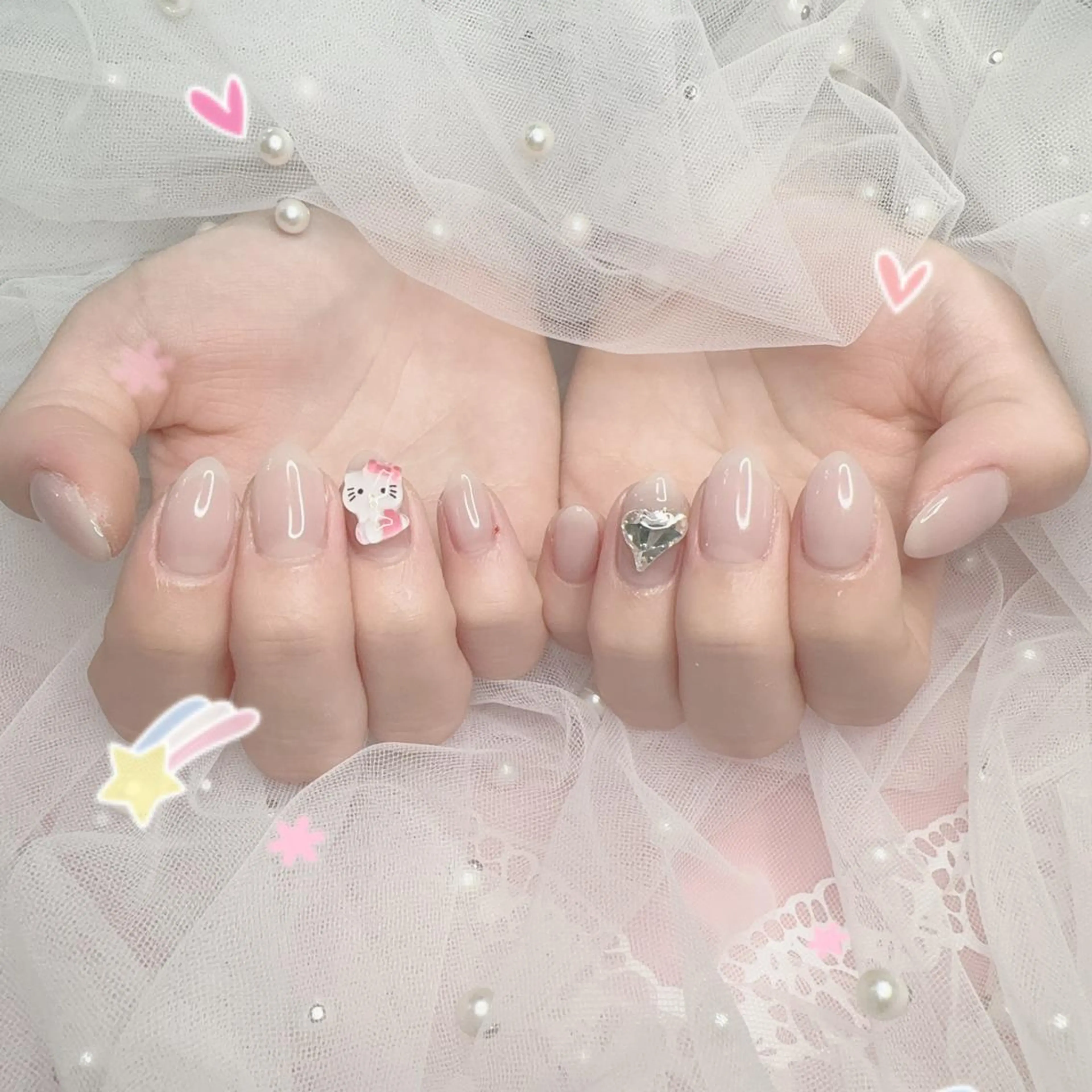 ネイル ハンドネイル 🎀シズカ nail🎀のネイルデザイン