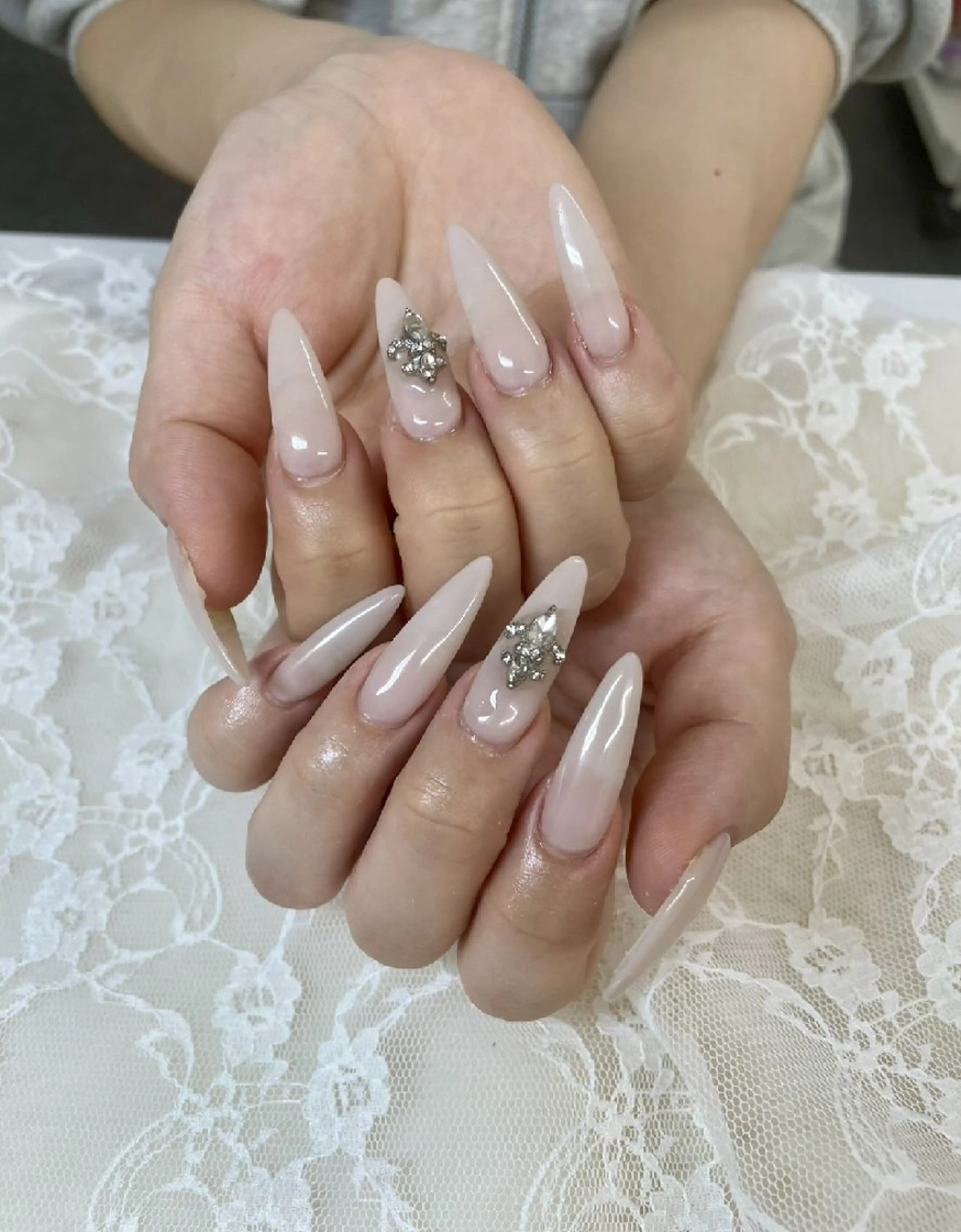 長さ出し➕2本アート¥8500の写真