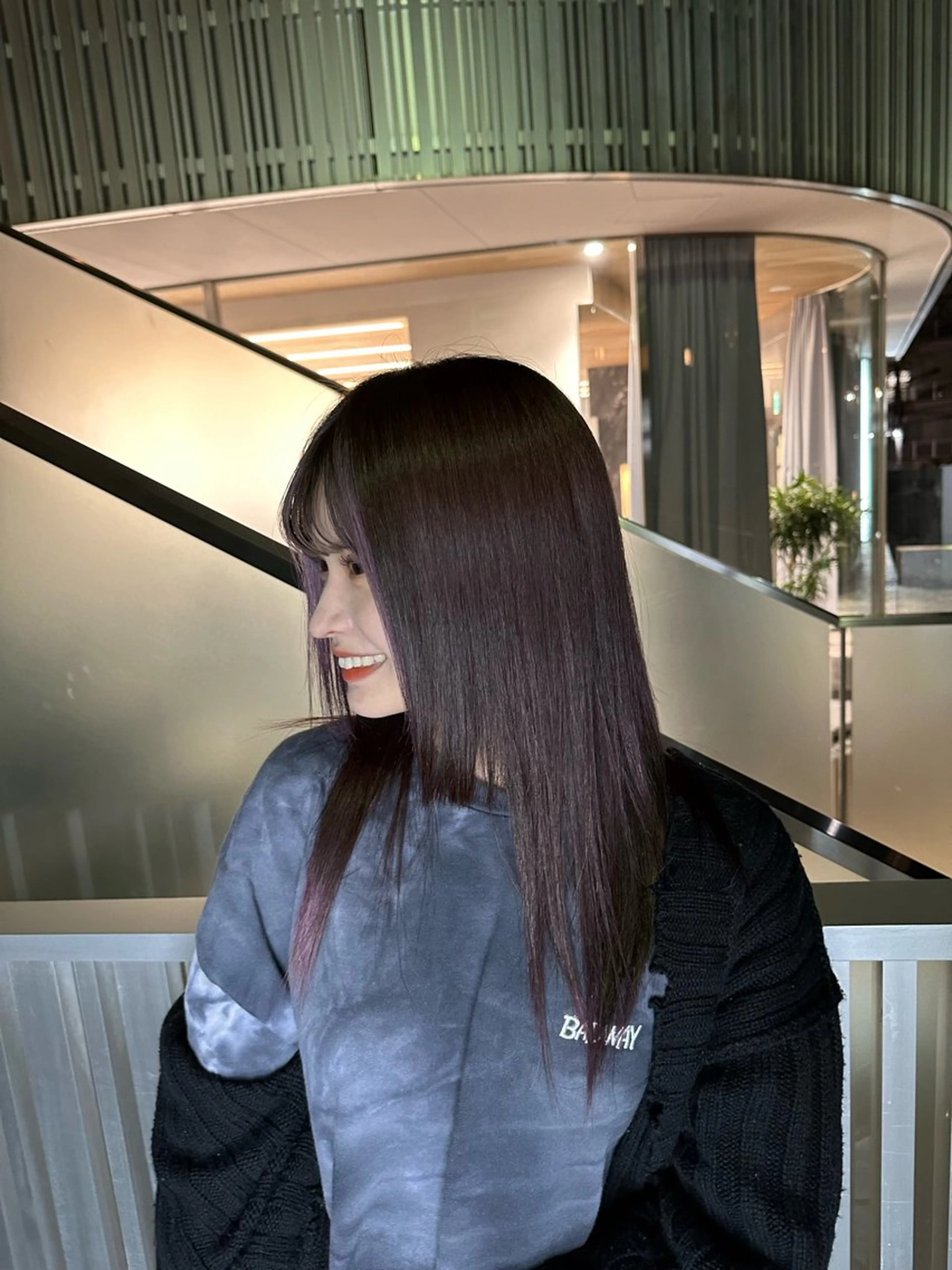 ミディアム Wisteria所属・美髪特化✨ 伊織✨縮毛矯正✨のヘアスタイル