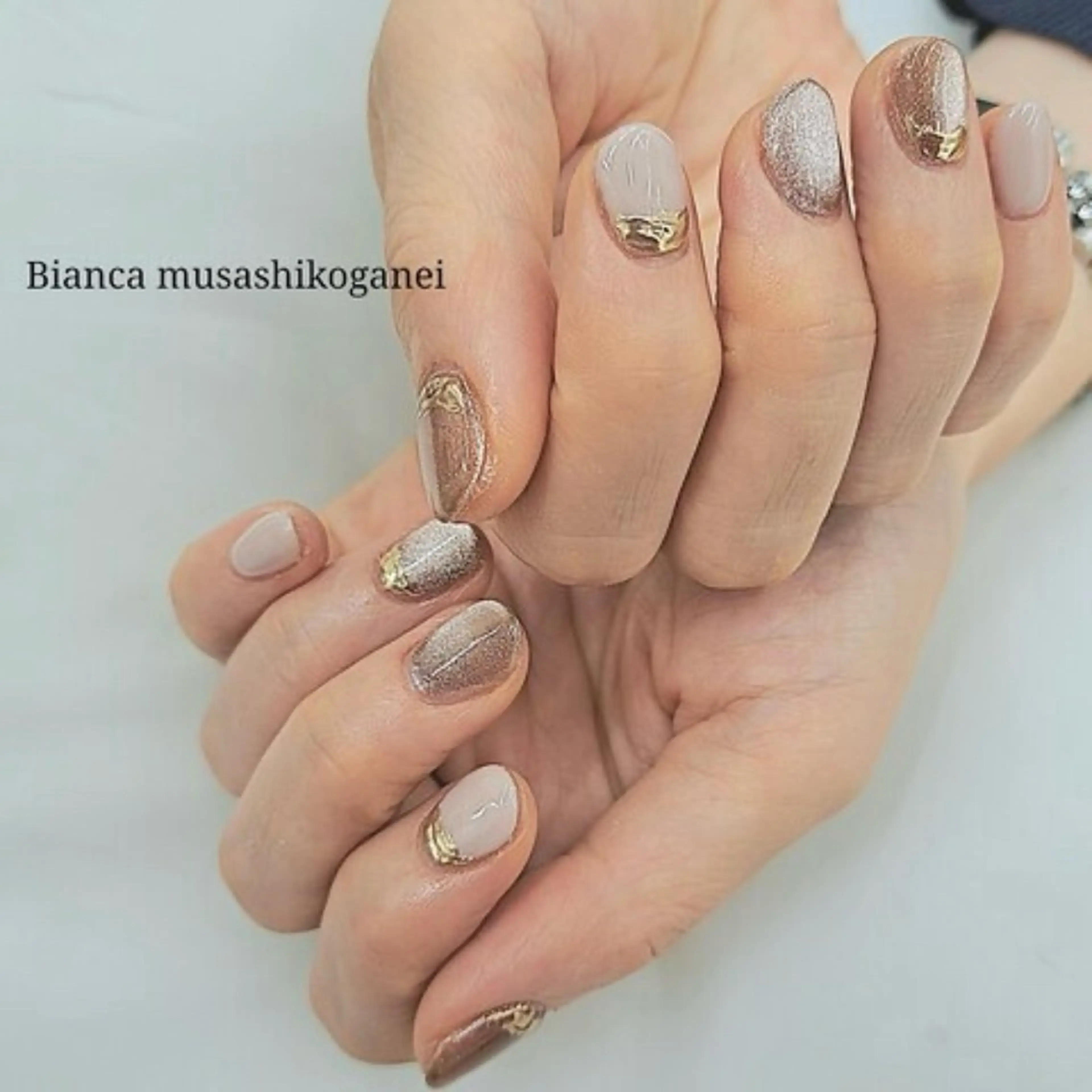 ネイル ハンドネイル Bianca🫧 SHIMIZU🩰のネイルデザイン