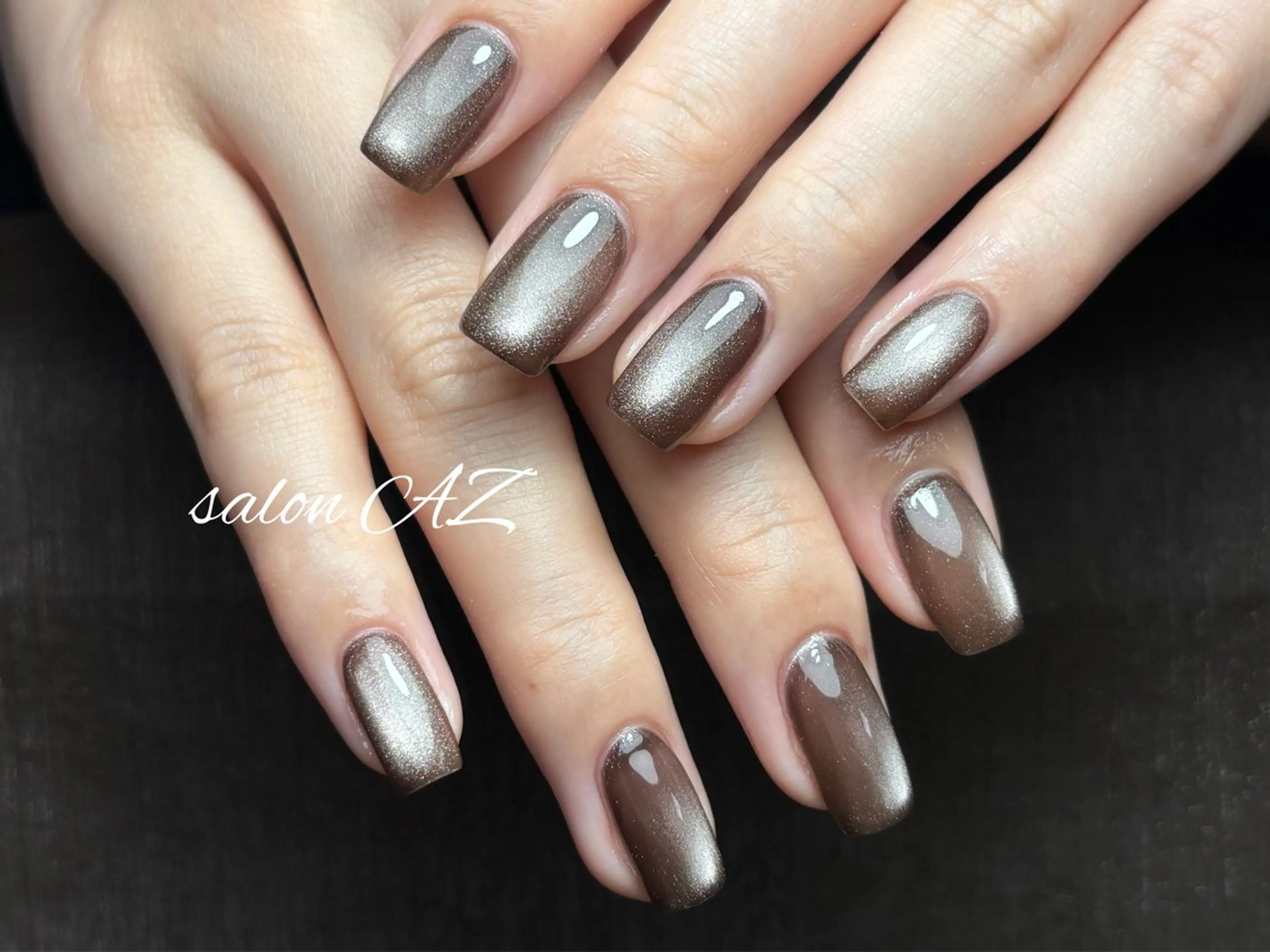 ネイル アートネイル 長さ出し フットネイル フレンチネイル ジェルネイル ハンドネイル salon AZのネイルデザイン