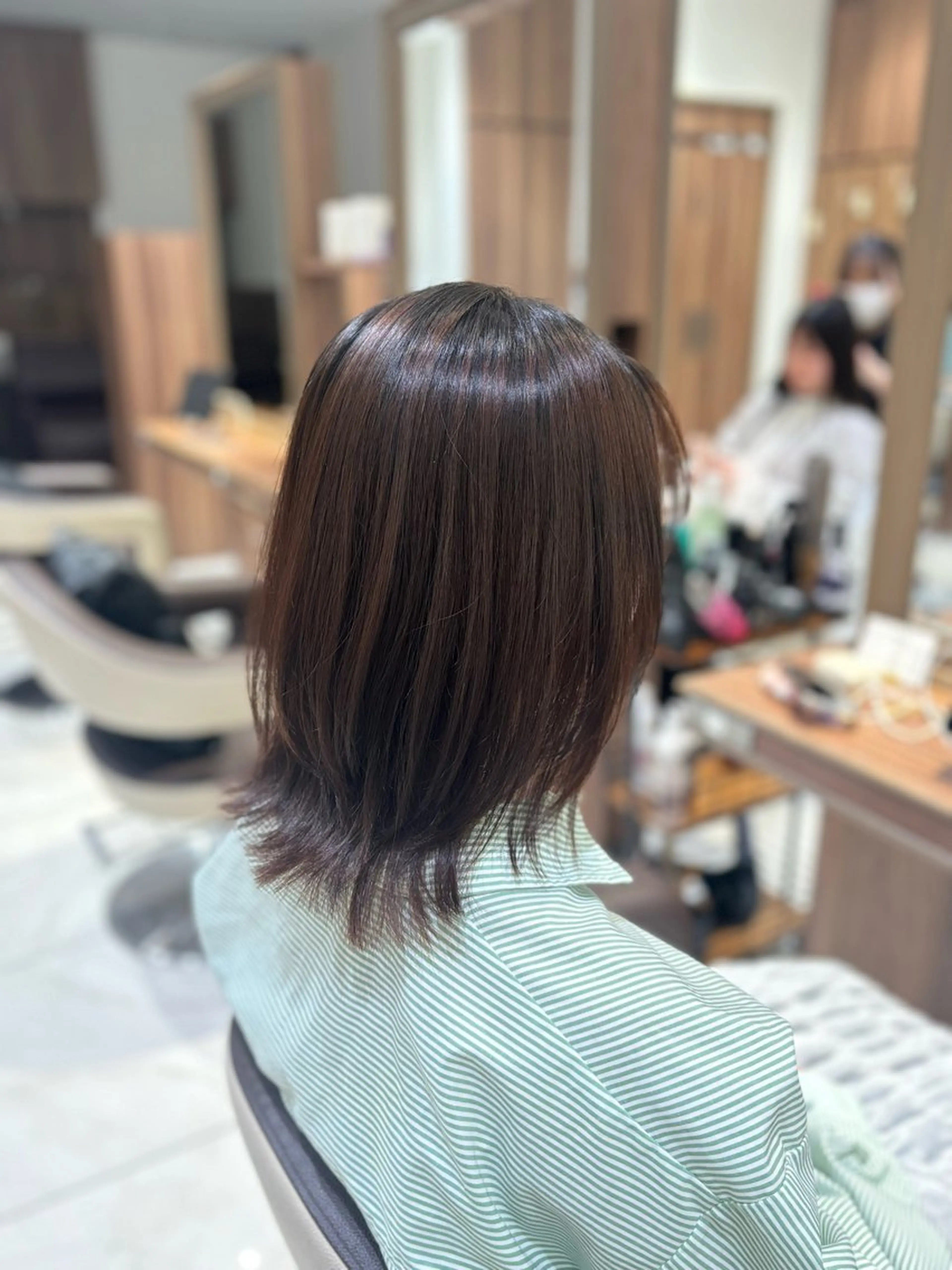 ミディアム パーマ ゆるふわパーマ🌸/ ハイトーン/あゆみのヘアスタイル