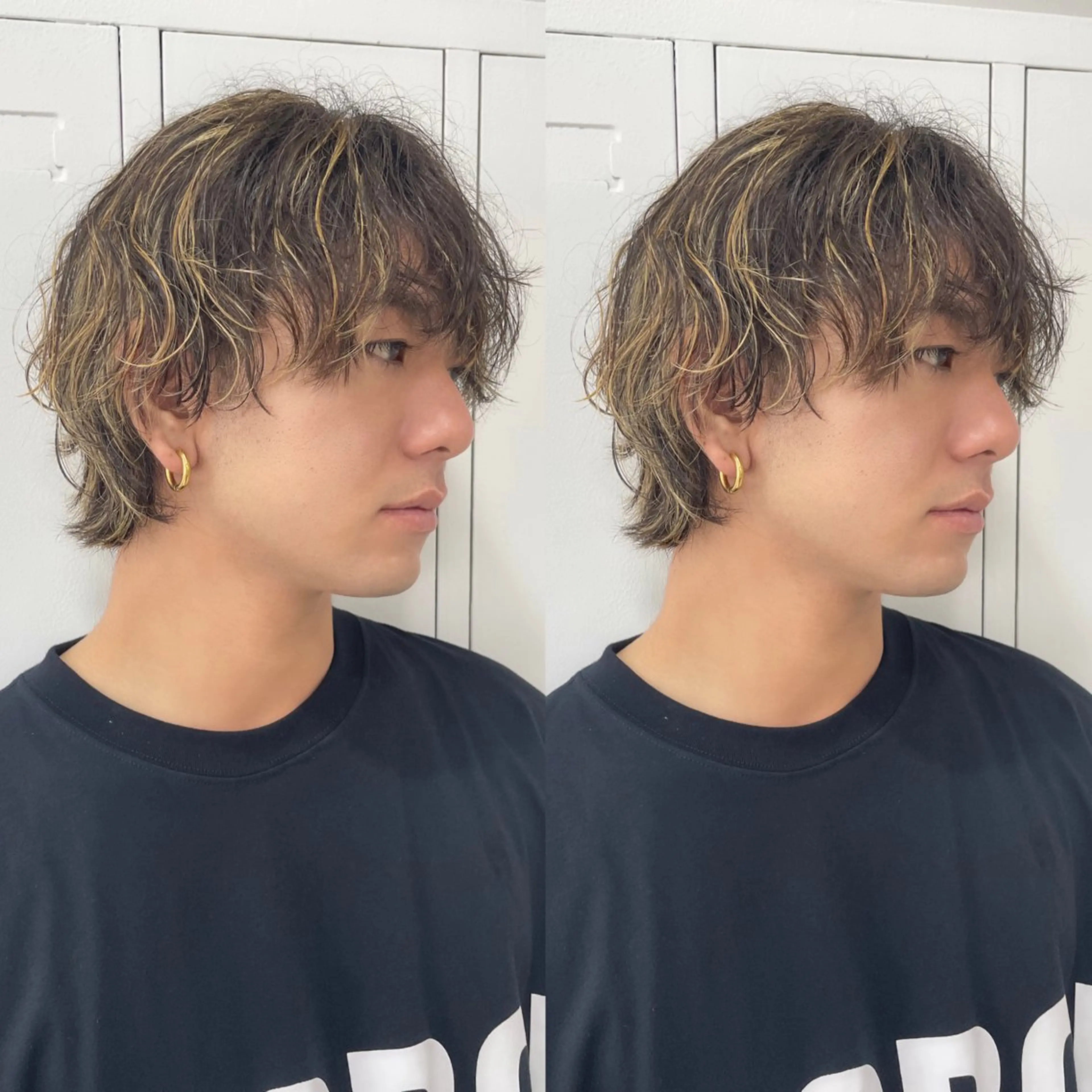 〖 メンズ限定〗ハイライト＋カラーの写真