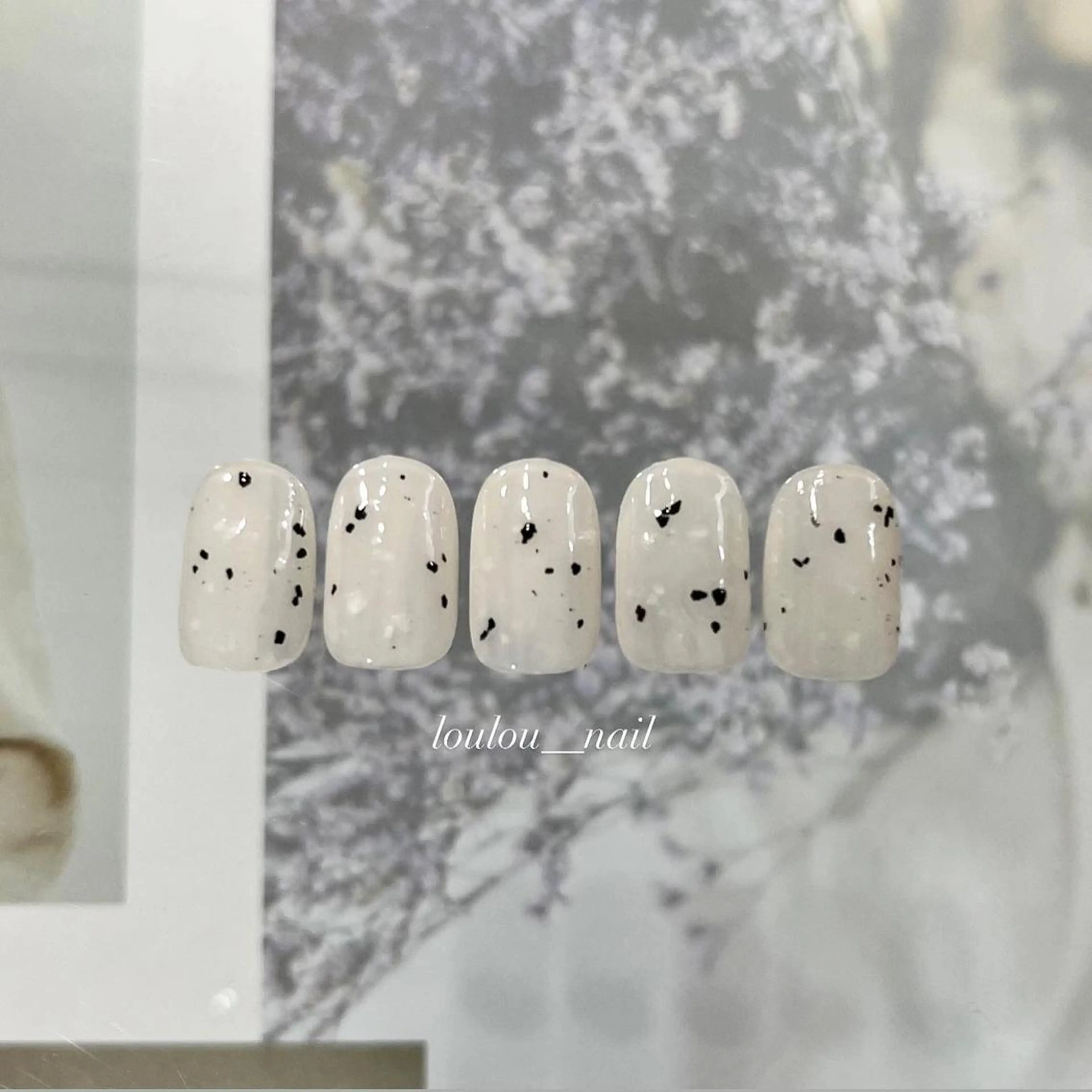 ネイル ブルー ピンク ハンドネイル ハンドケア loulou   _nail所属・葛西 知佳のネイルデザイン