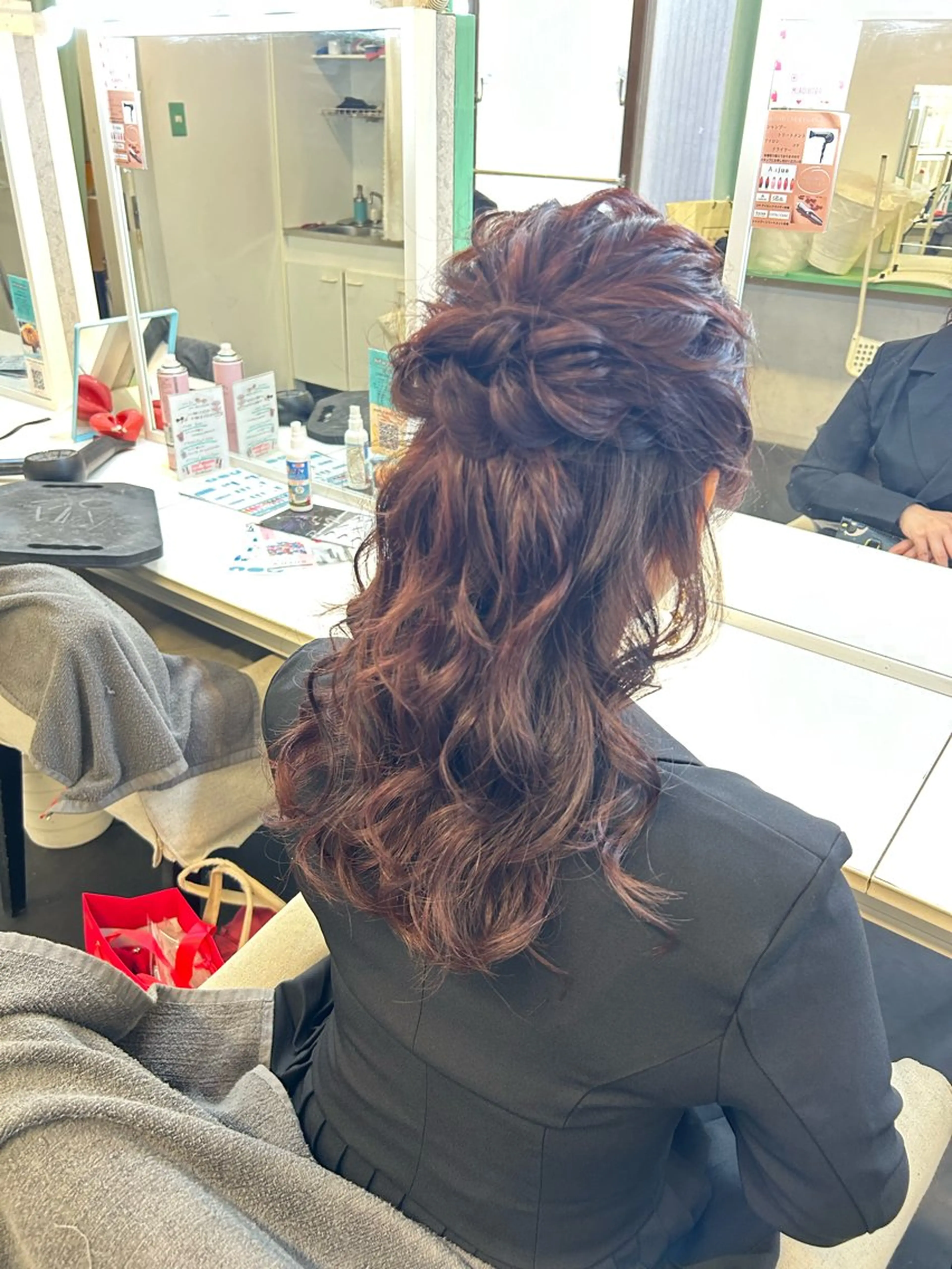 セミロング Hair&make Mars+所属・Mars+ RISAのヘアスタイル