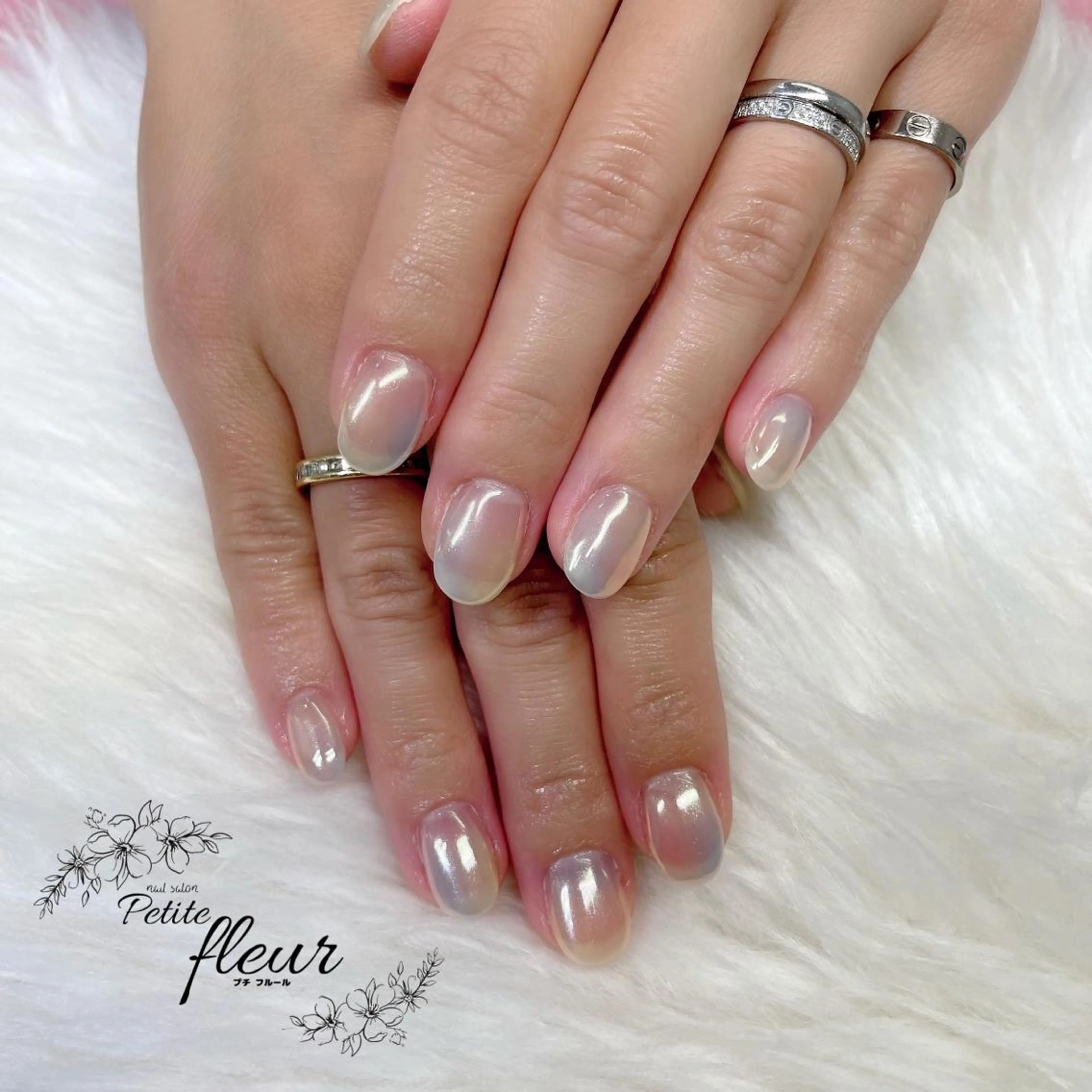 ネイル ハンドネイル ❁⃘*。Petite fleur❁⃘*りさのネイルデザイン