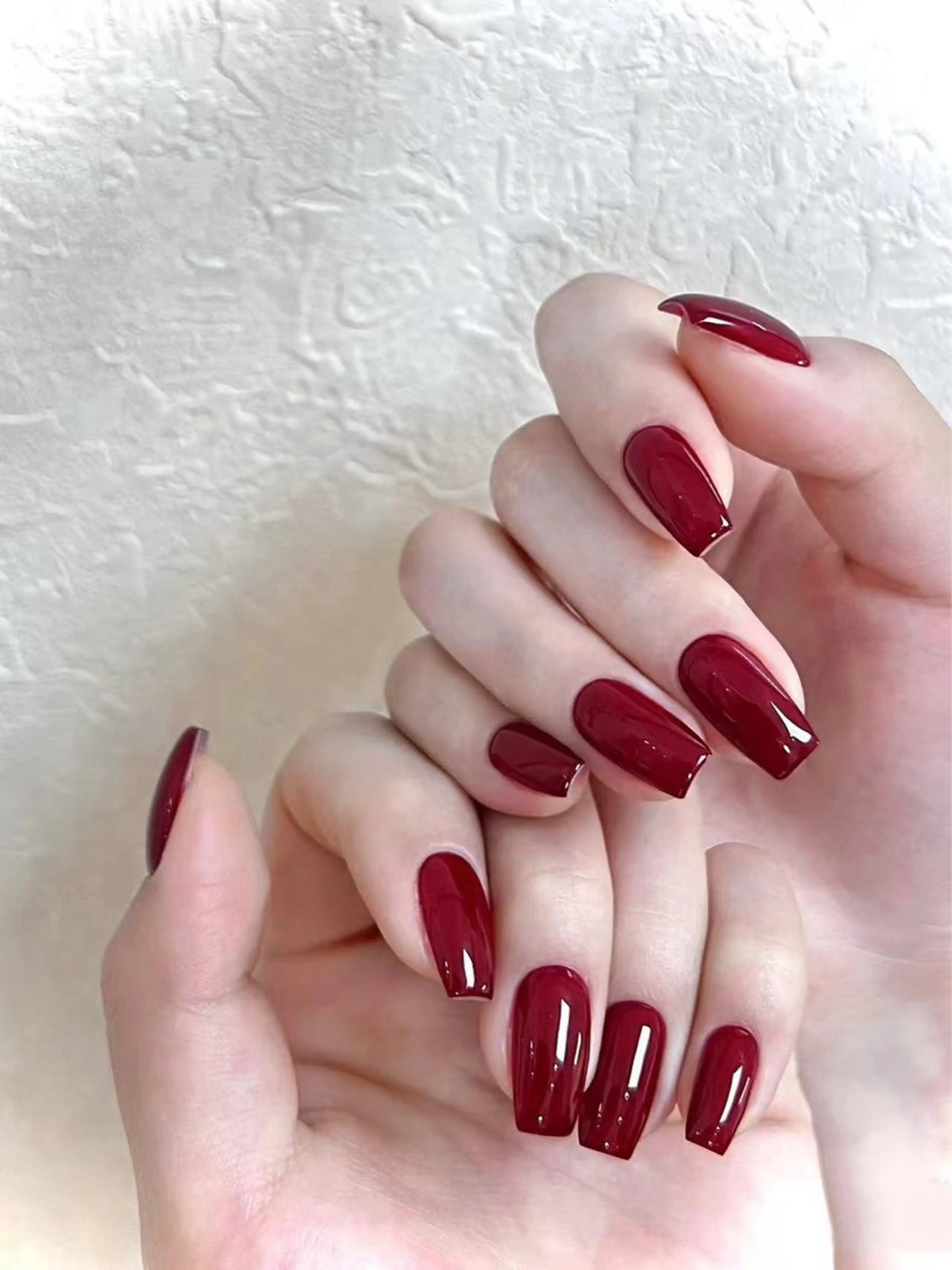 ネイル フラワーネイル フレンチネイル ジェルネイル ガラスフレンチ ハート ハンドネイル BabyYouMi nailのネイルデザイン