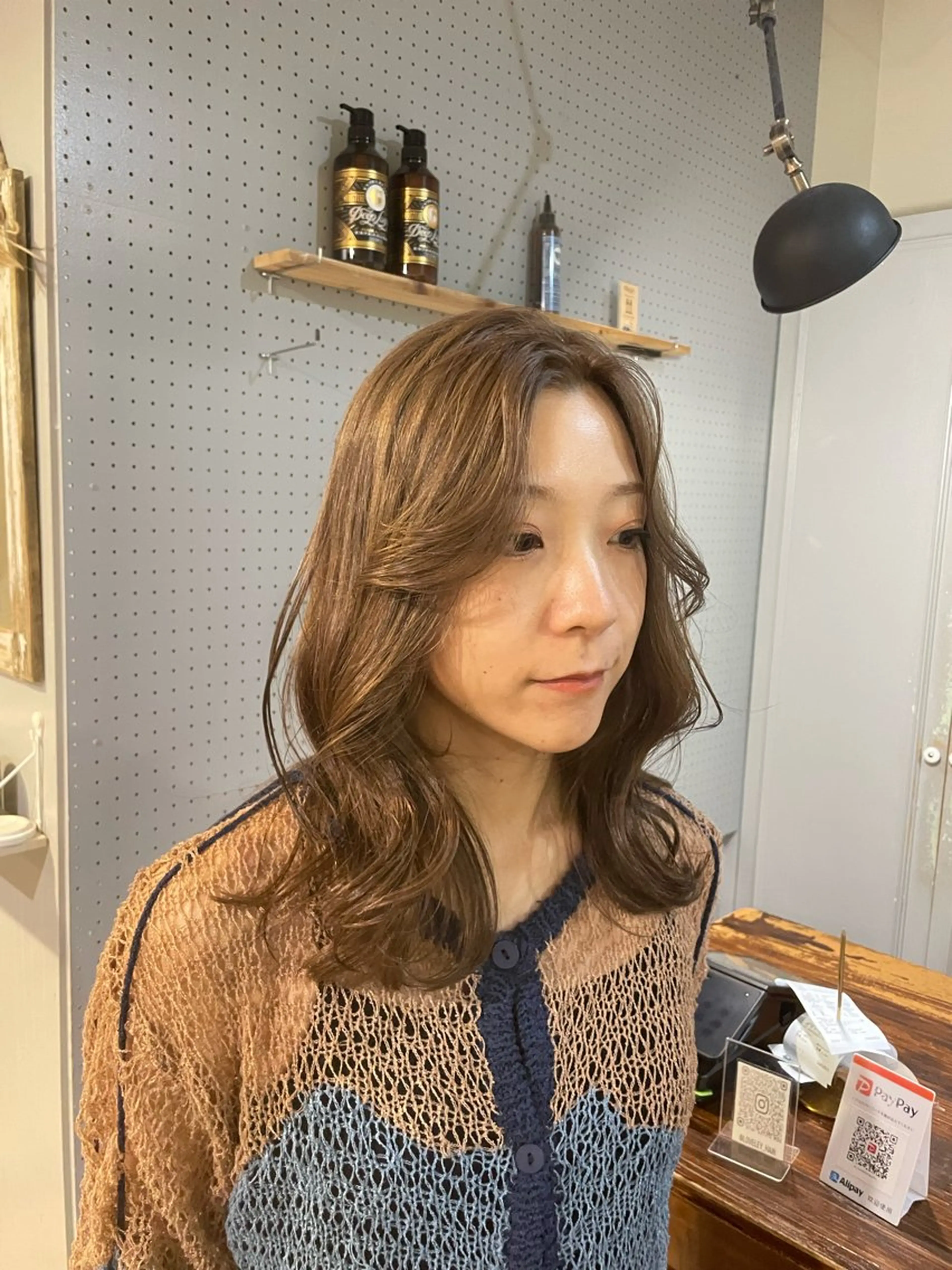 ミディアム カラー ヘアカラー トリートメント 🤩噂のMr.髪ポジ ティブ®️yu🤩のヘアスタイル