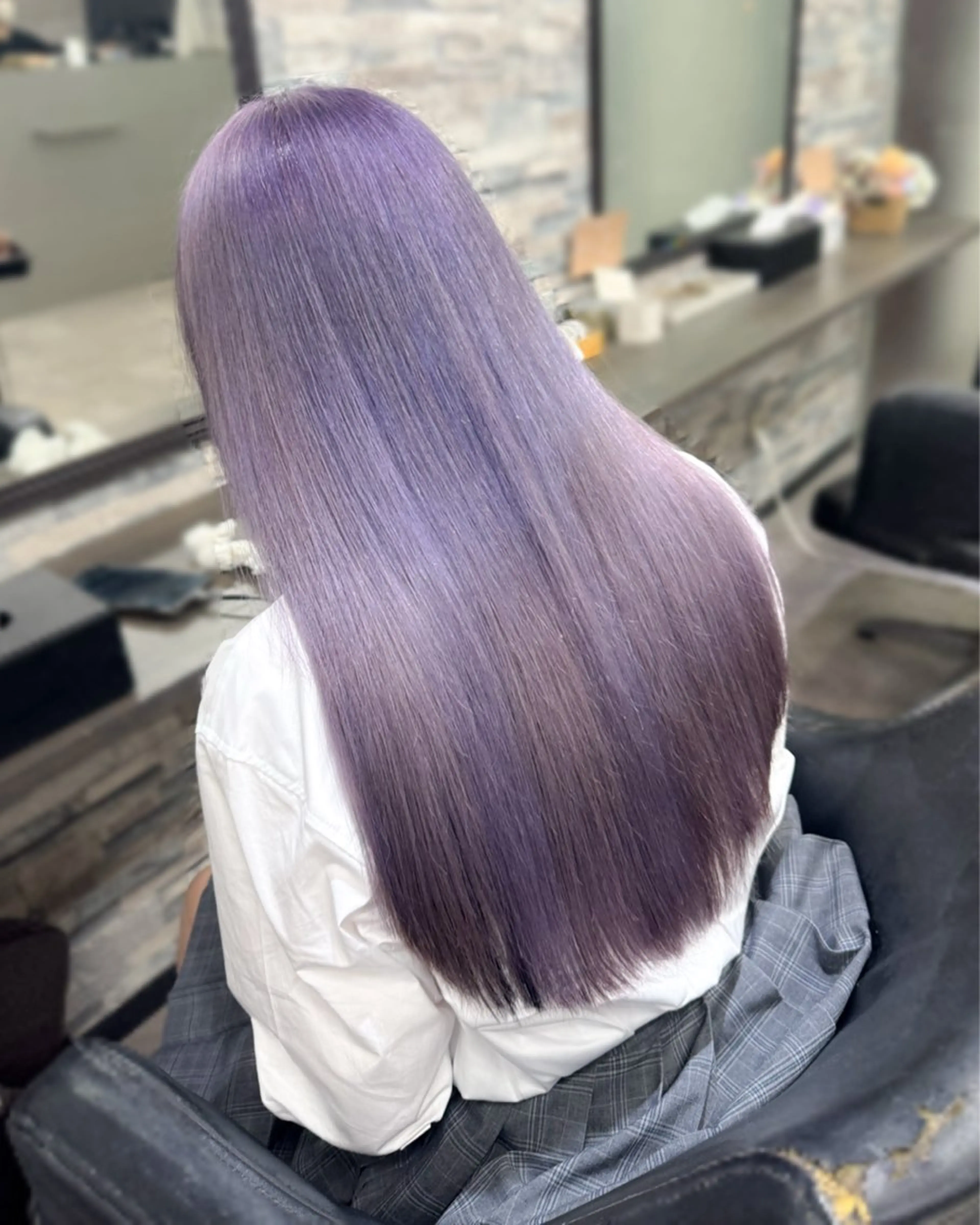 ロング カラー ヘアカラー トリートメント ハイトーンエクステ 🎩カズキ🎩のヘアスタイル