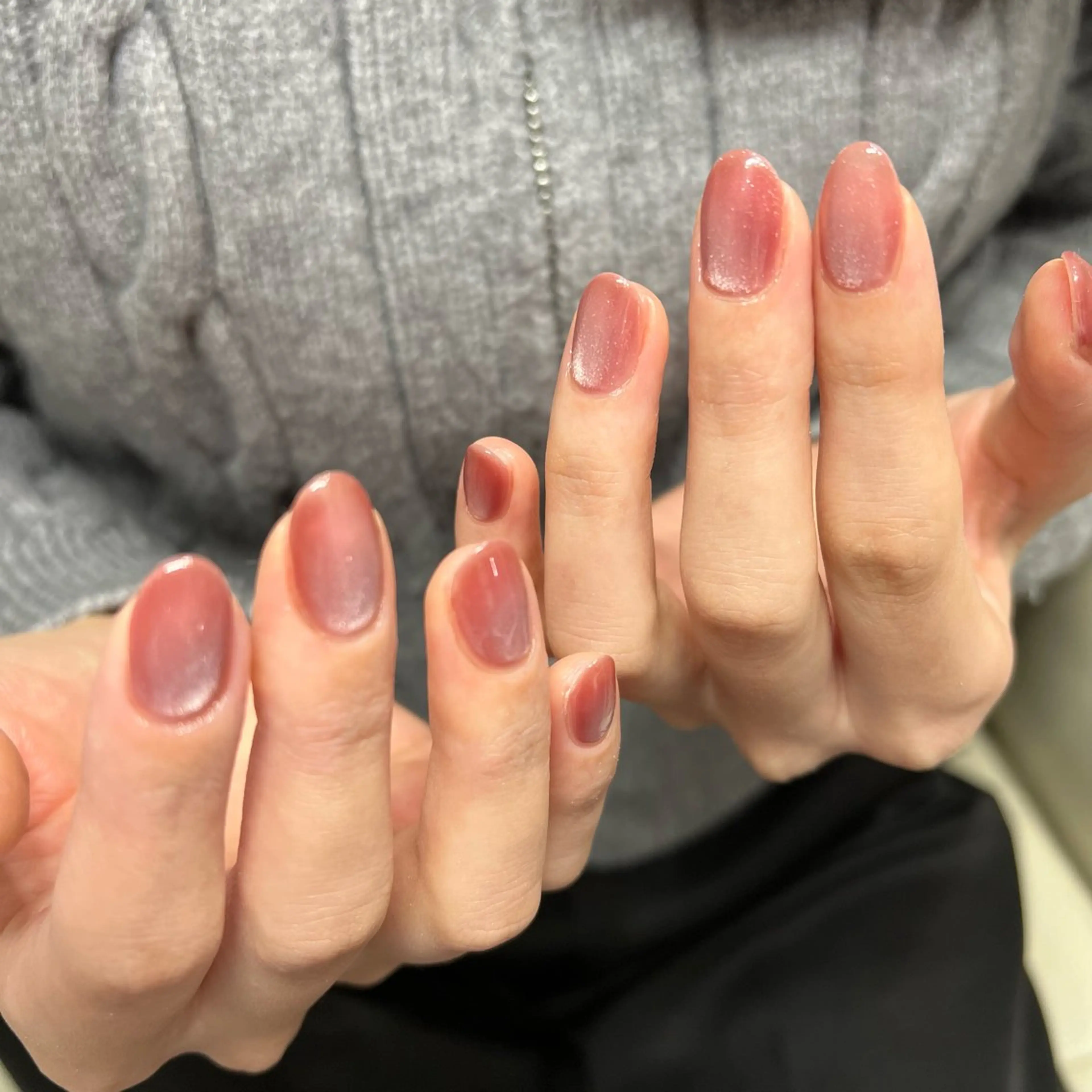 【パラジェル変更可！】ハンド|モデルコース|オフなし|マグネットワンカラーコースの写真