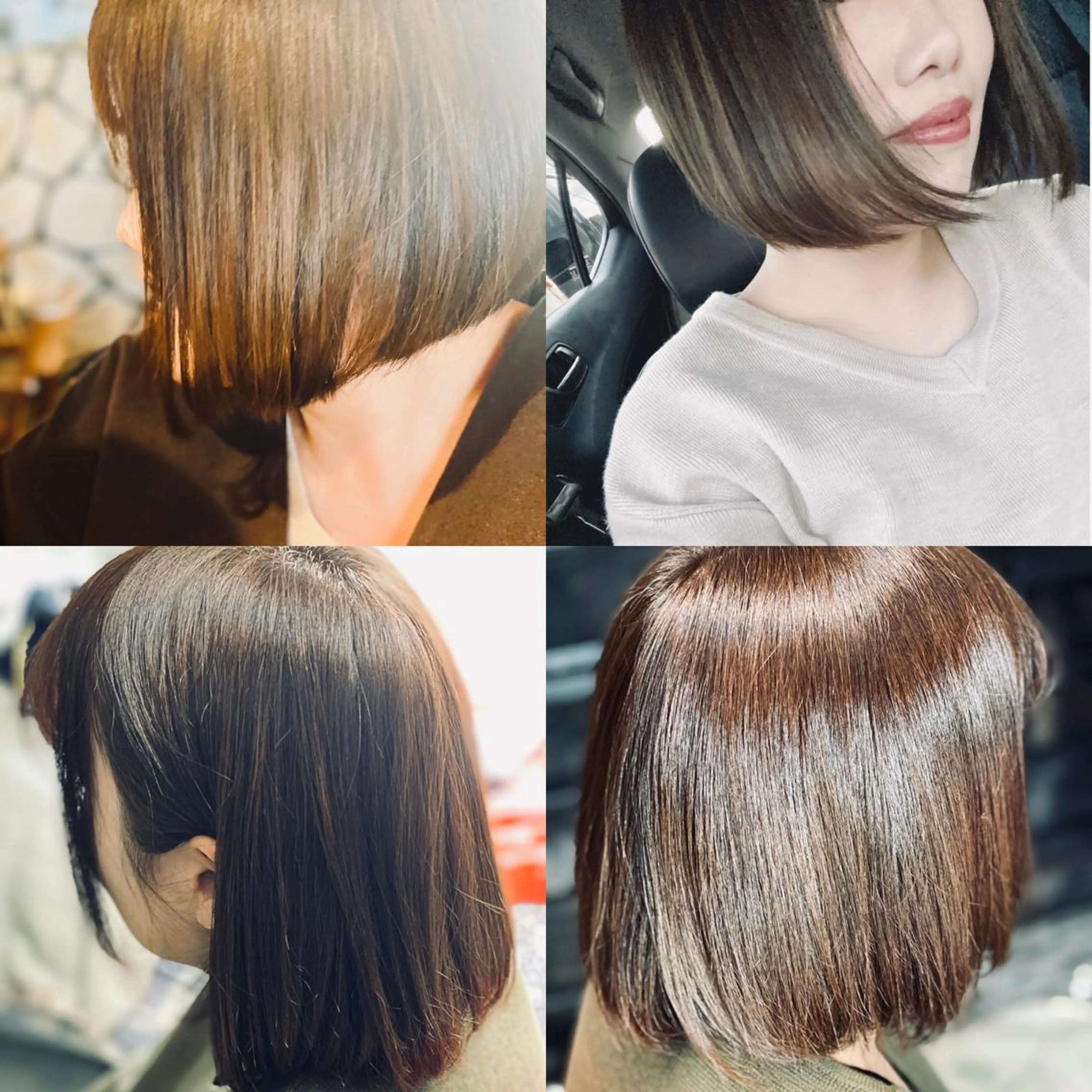 ショート 前下がりボブ ボブ カット 〒hair snick （ヘアースニック）所属・吉原 頌平のヘアスタイル