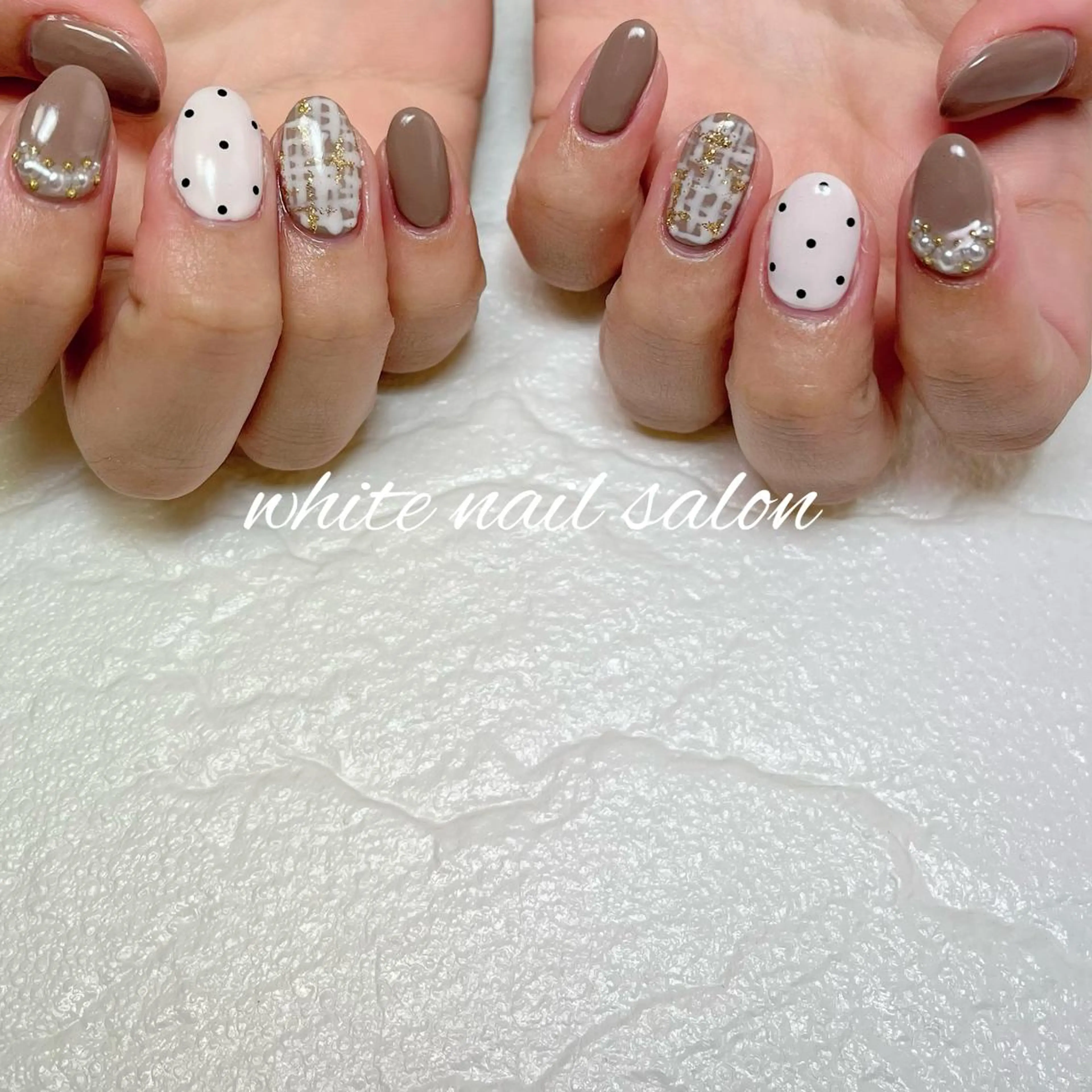 ネイル フットネイル ジェルネイル ハードジェル ラメ(グリッター) 持ち込み ハンドネイル white nail salonのネイルデザイン