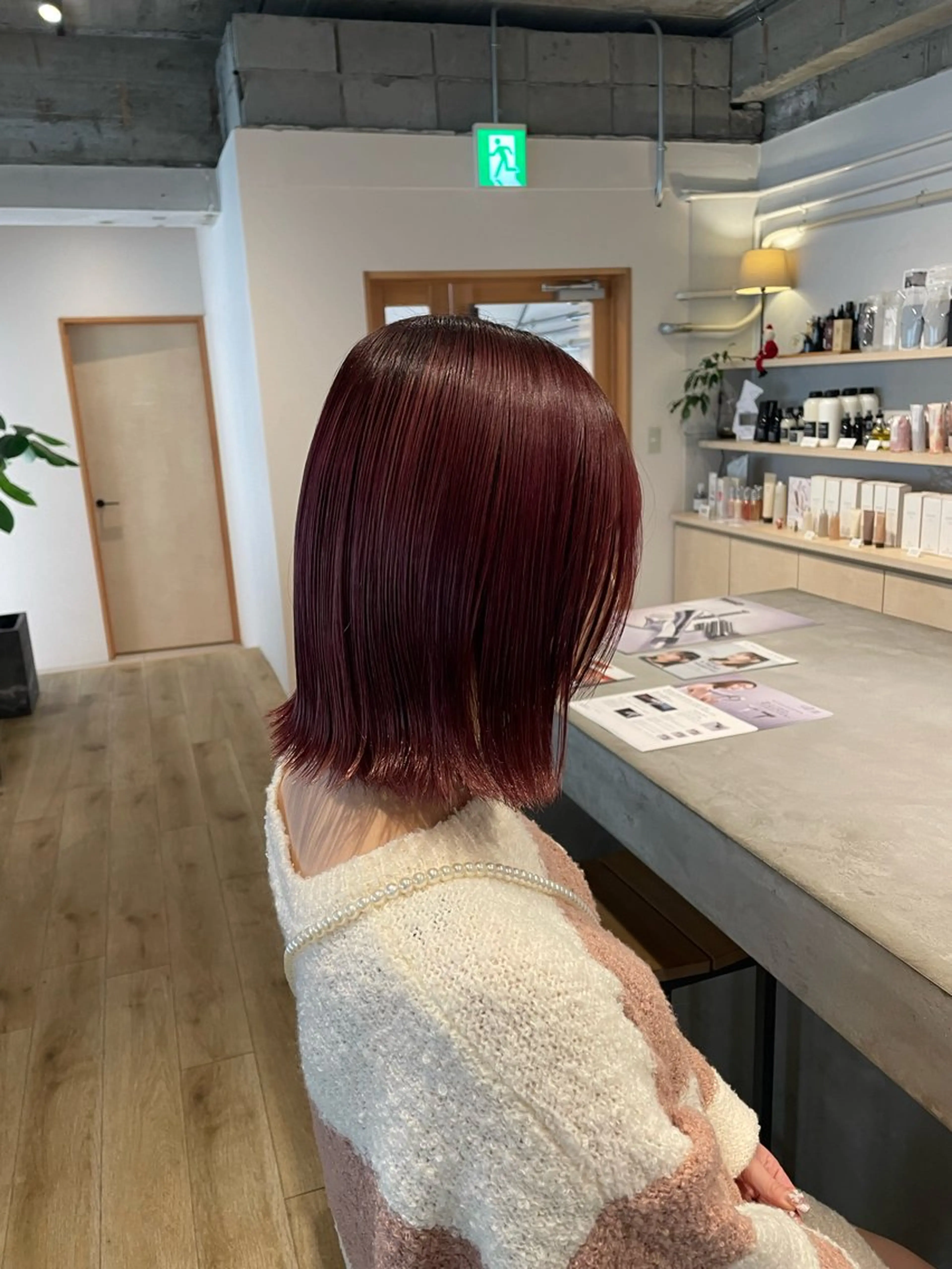 カラー ヘアカラー まとい  ︎︎のヘアスタイル