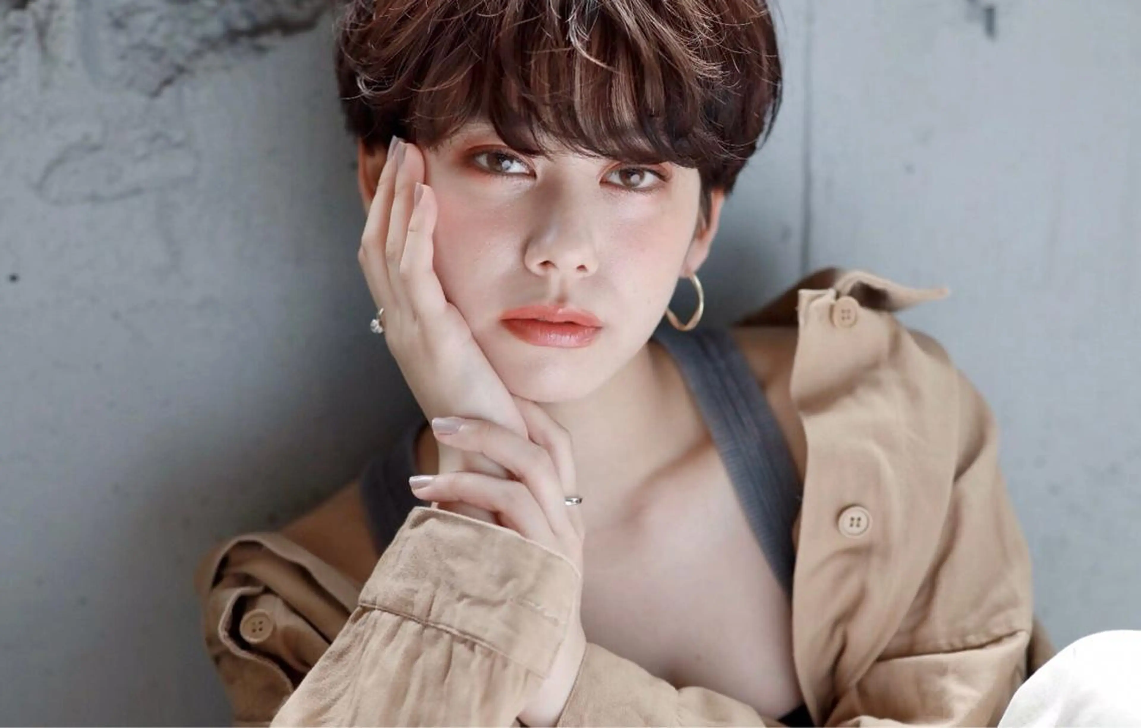 ショート ヘアカラー トリートメント 🌈デザインヘア職人 Kaede🌈のヘアスタイル