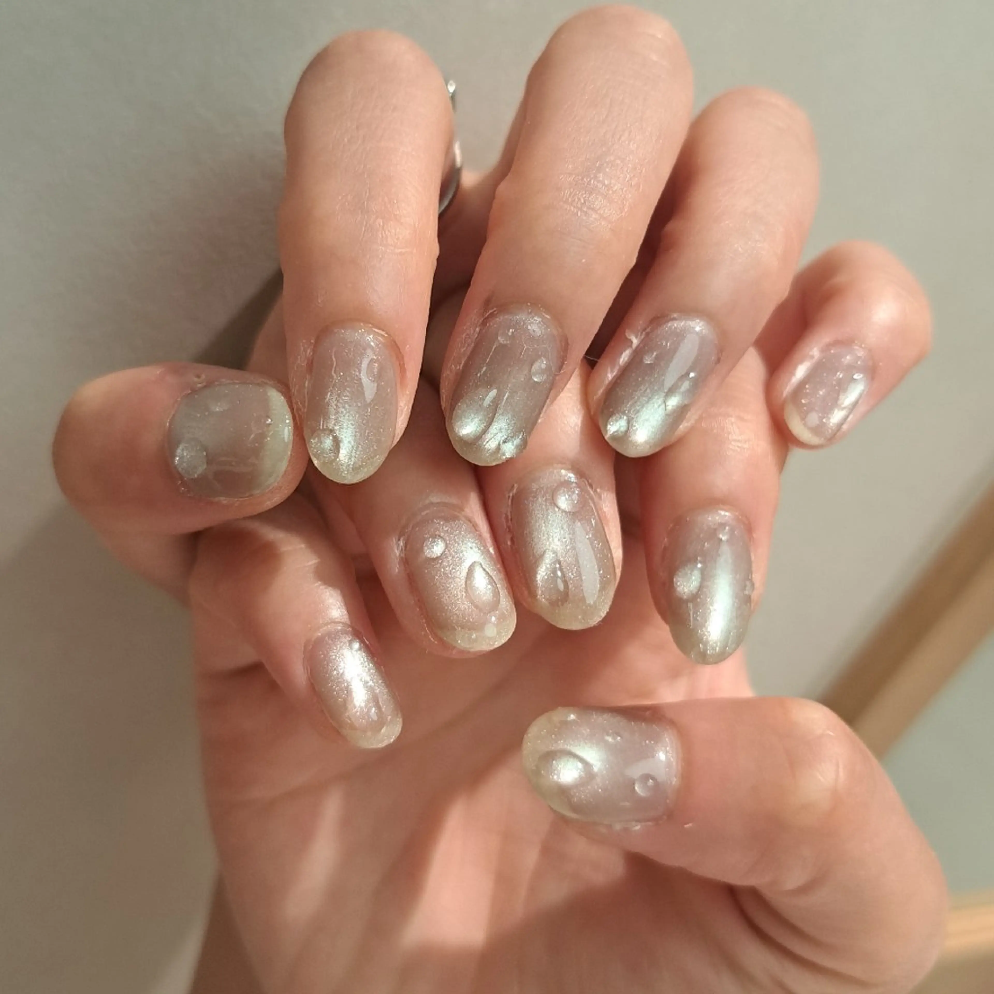 ネイル アートネイル ジェルネイル マグネットネイル 持ち込み ぷっくりネイル Nail mood /アートし放題のネイルデザイン