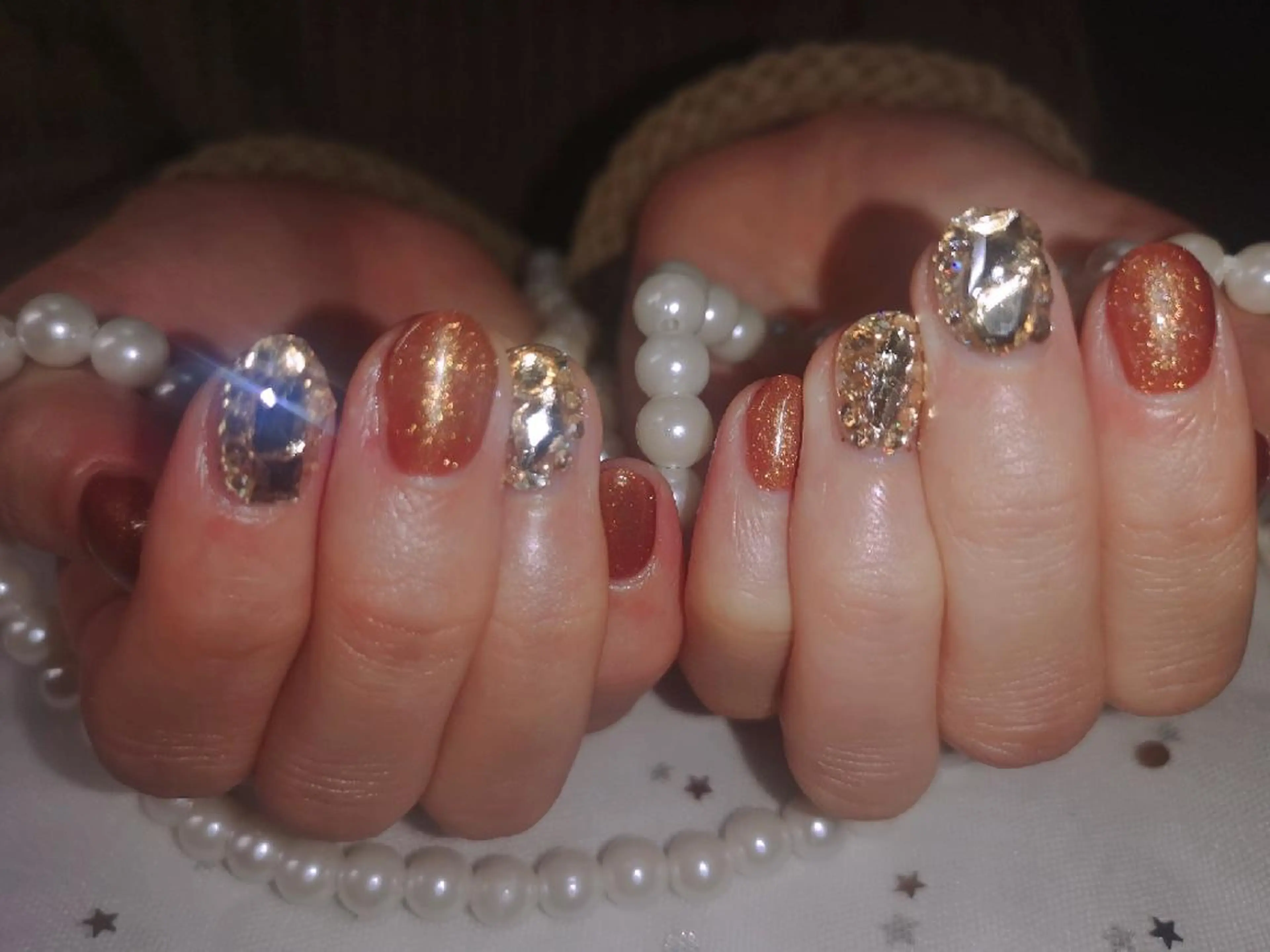 ショート ネイル ネイリストゆか💅 長さだし、深爪矯正のネイルデザイン