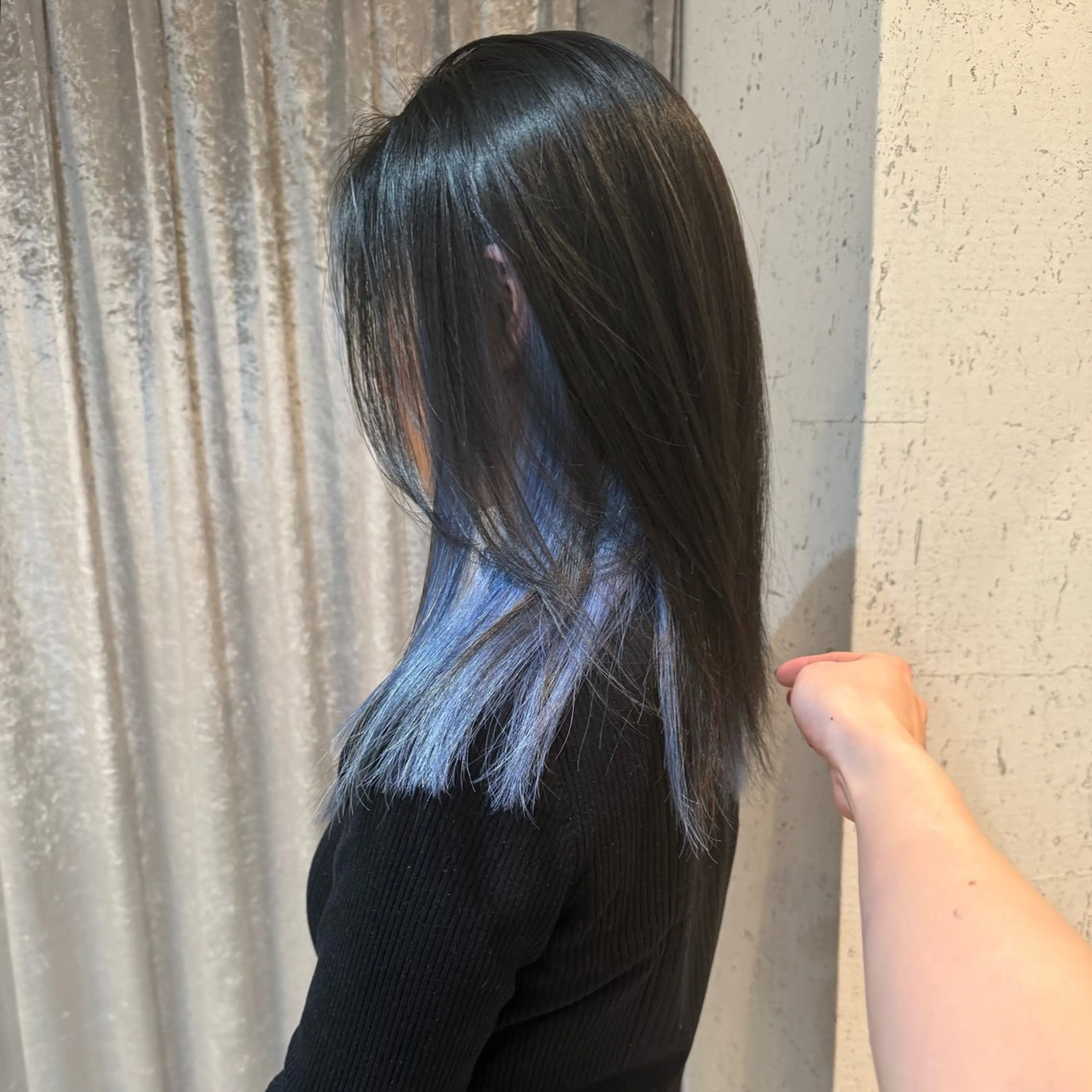 セミロング カラー 似合わせカット カット ヘアカラー トリートメント mai / linoah˚✧のヘアスタイル